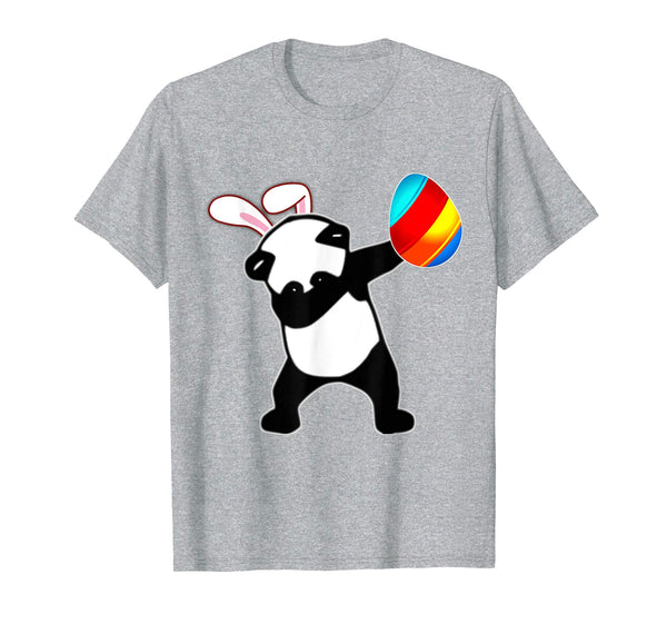 Easter Bunny Dabbing Panda Bear Tshirt Egg Ears Gift