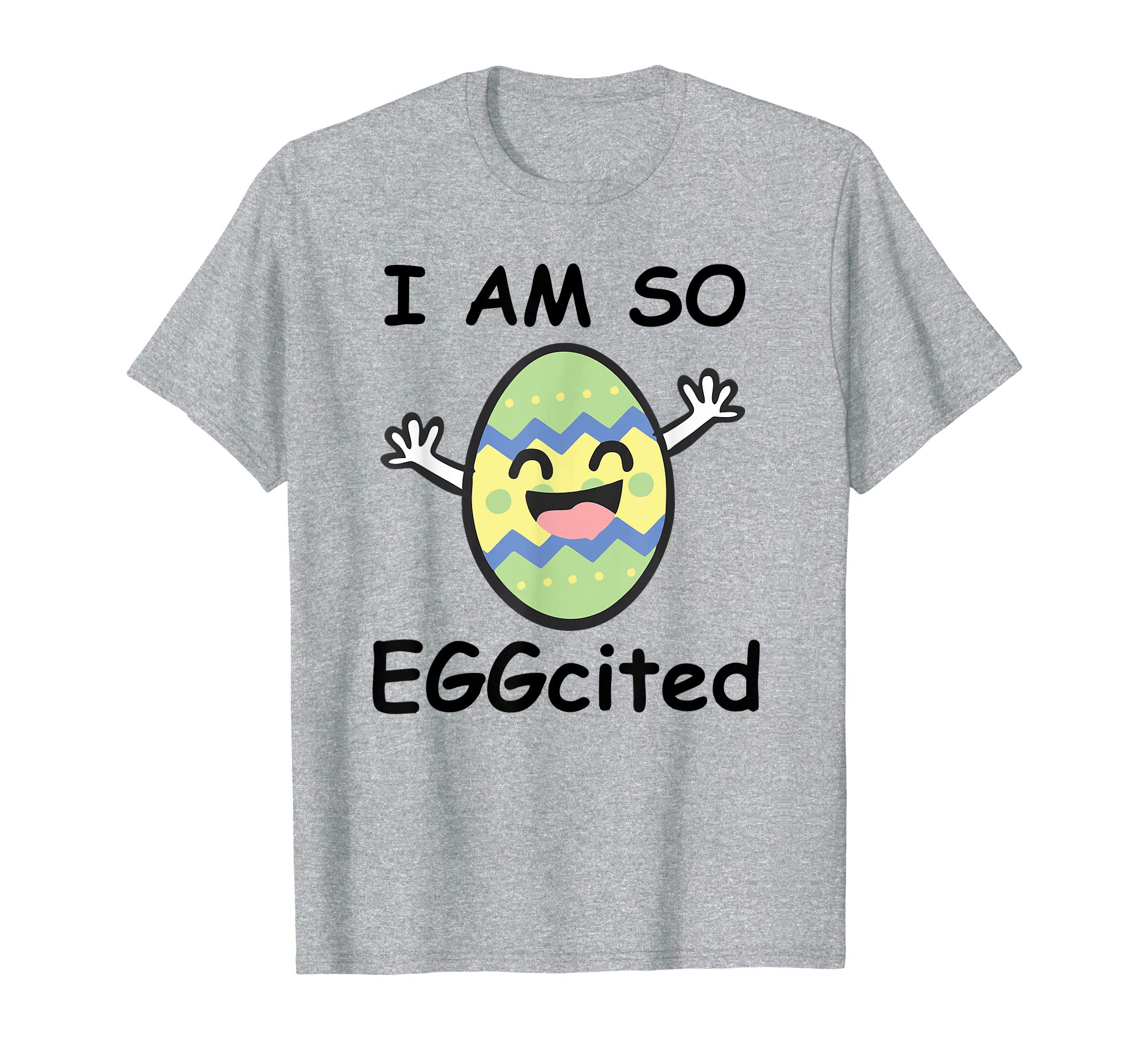 I am so EGGcited Funny Easter Bunny Ears for Boy Girl Shirt