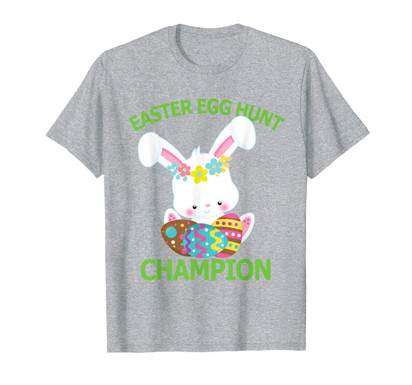 Easter Egg Hunt Champion T-Shirt Cute Bunny Rabbit Shirt