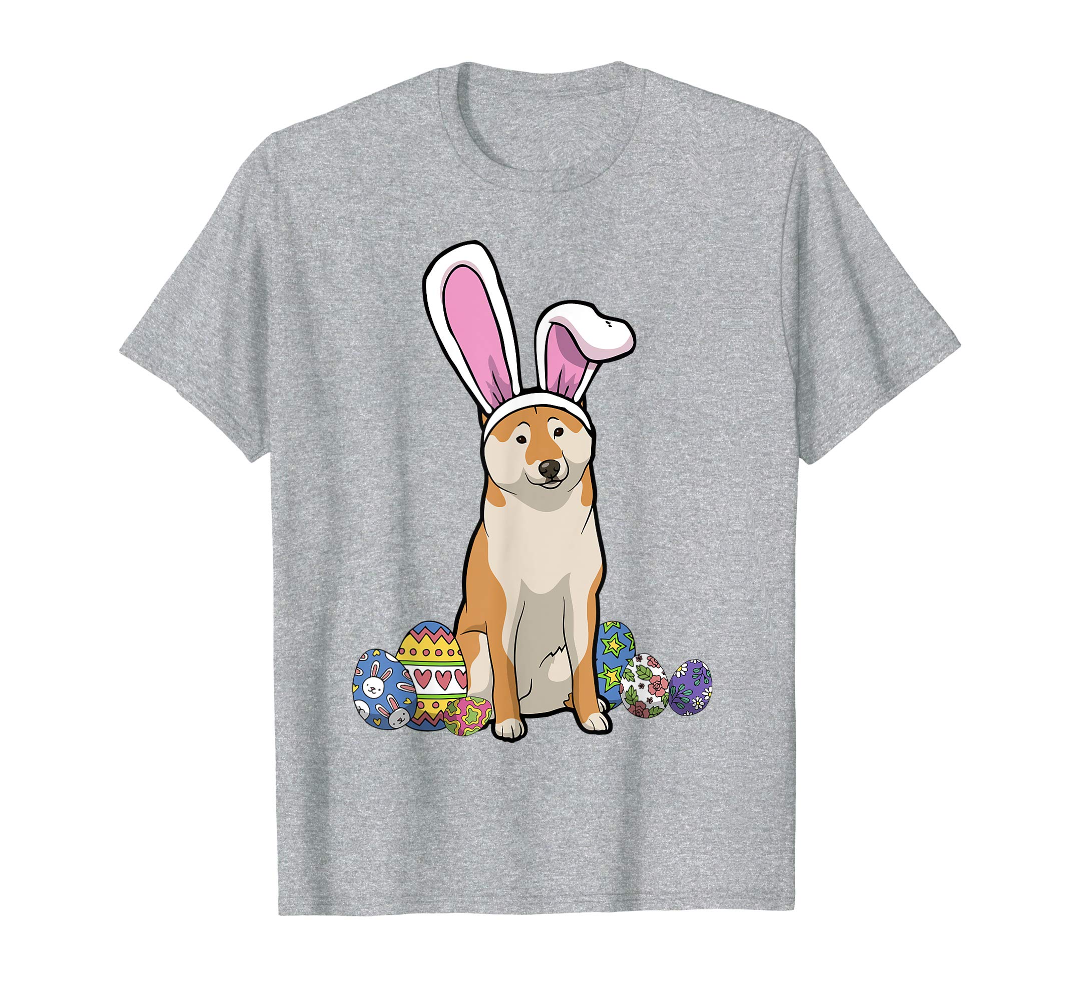 Shiba Inu Dressed As Easter Bunny With Rabbit Ears T-Shirt