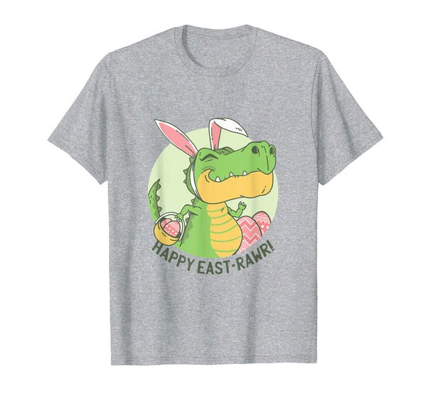Funny Easter T-Rex Dinosaur T Shirt Gift for Kids, Men Women
