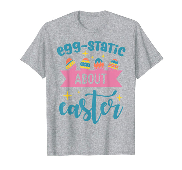 Funny Egg Static About Easter T-Shirt