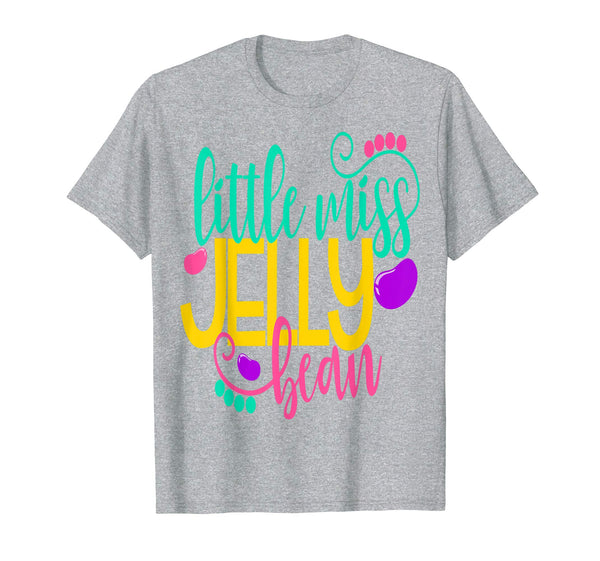 Girls Easter Shirt Kids LittleMiss Jelly Bean Daughter Cute