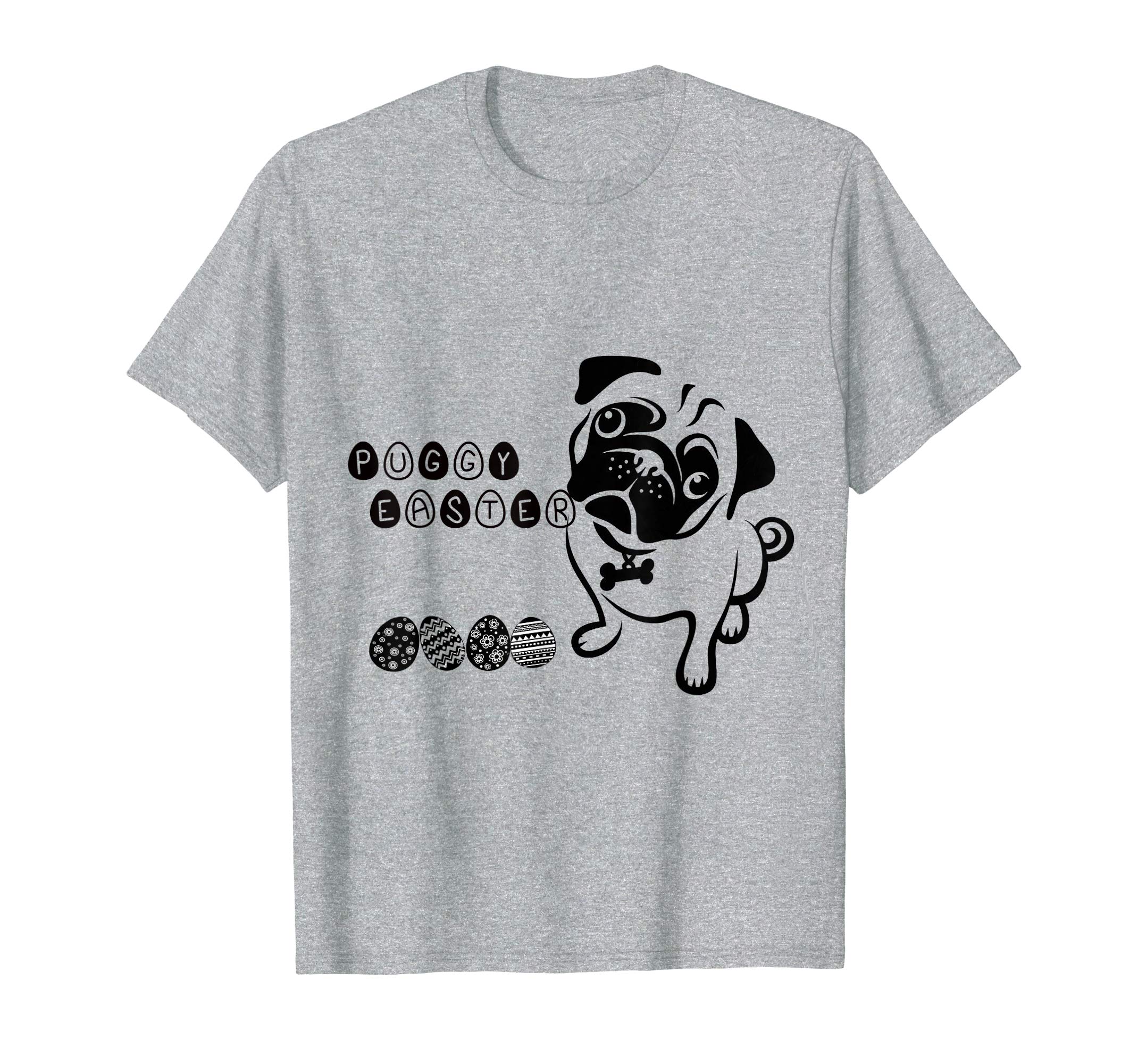 Vintage Style Cute Puggy Easter T Shirt