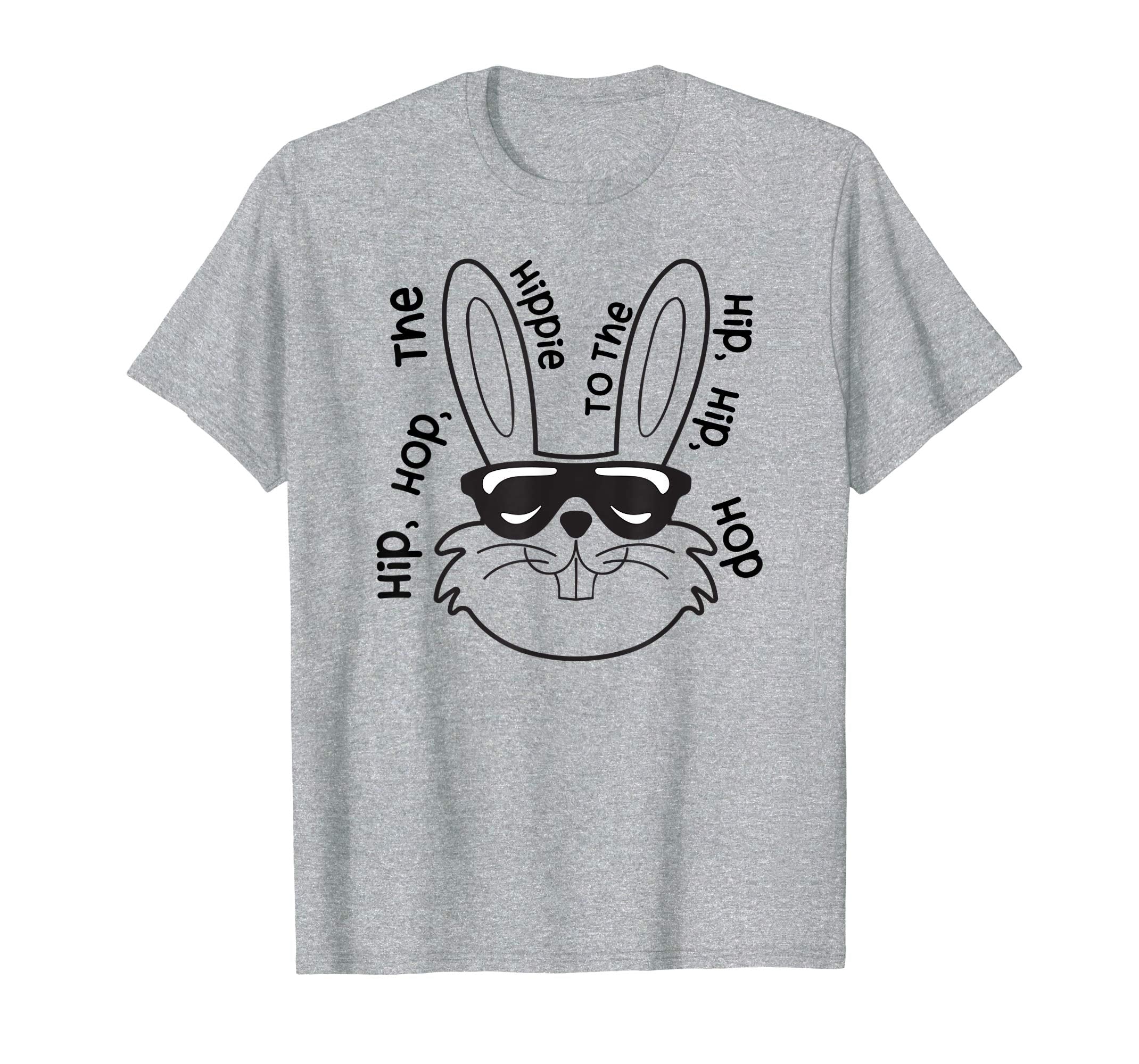 Hip Hop Bunny Tshirt Cool Cute Easter Bunny Men Women Tee