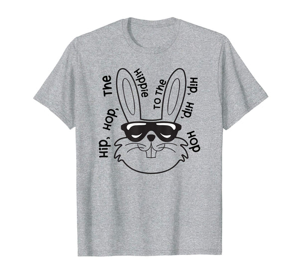 Hip Hop Bunny Tshirt Cool Cute Easter Bunny Men Women Tee
