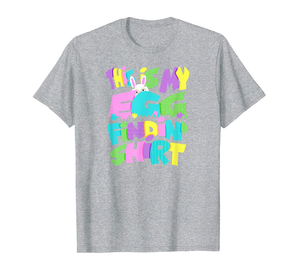 Egg hunt t shirt Funny Happy Easter bunny tshirt design