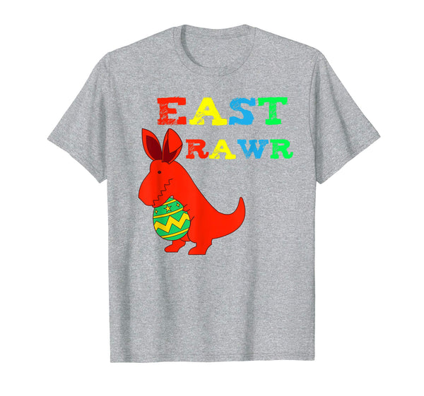 Happy Eastrawr T Rex Dinosaur Easter Bunny Egg Shirt