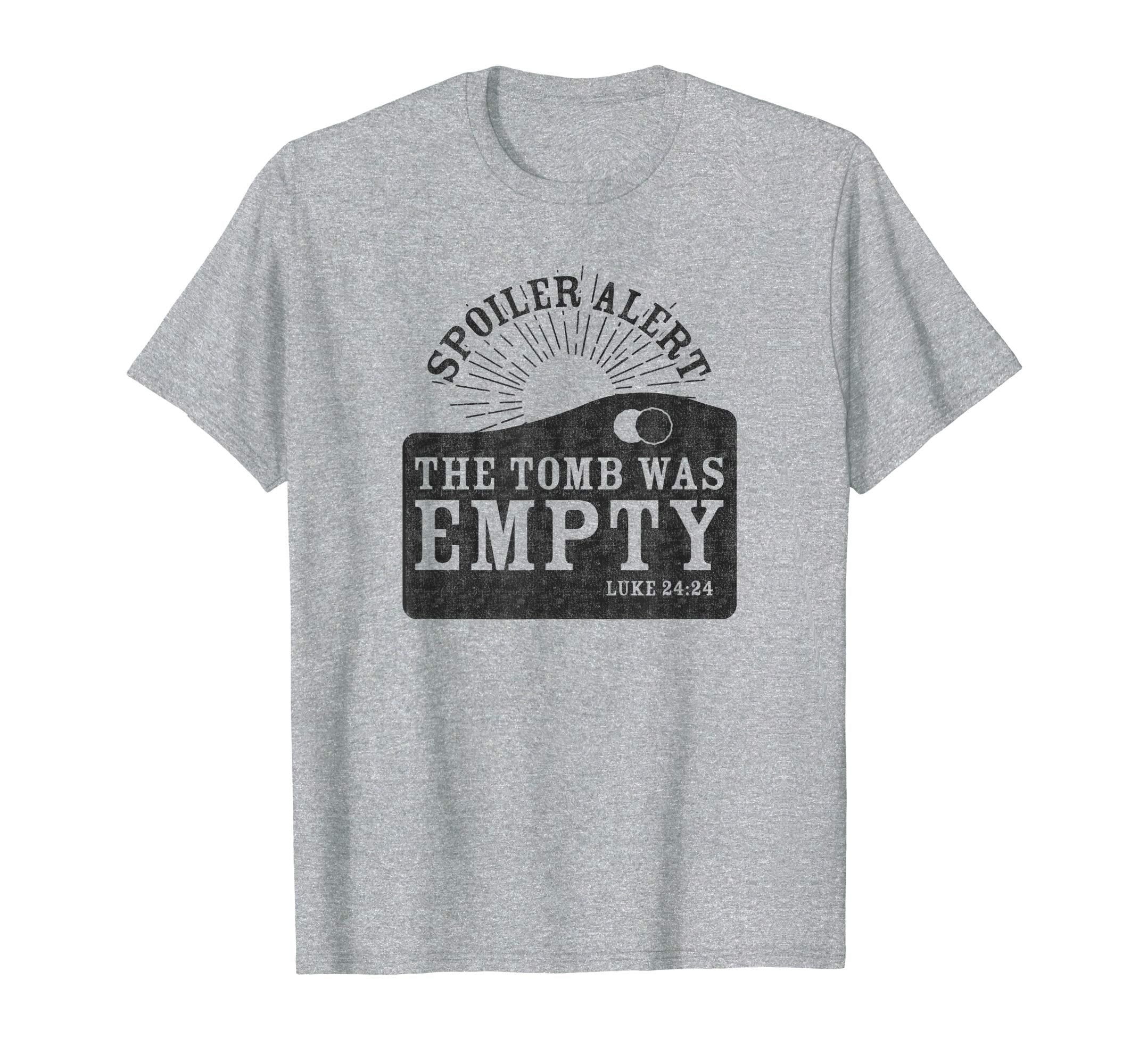 Spoiler Alert The Tomb Was Empty Shirt Christian Easter Gift