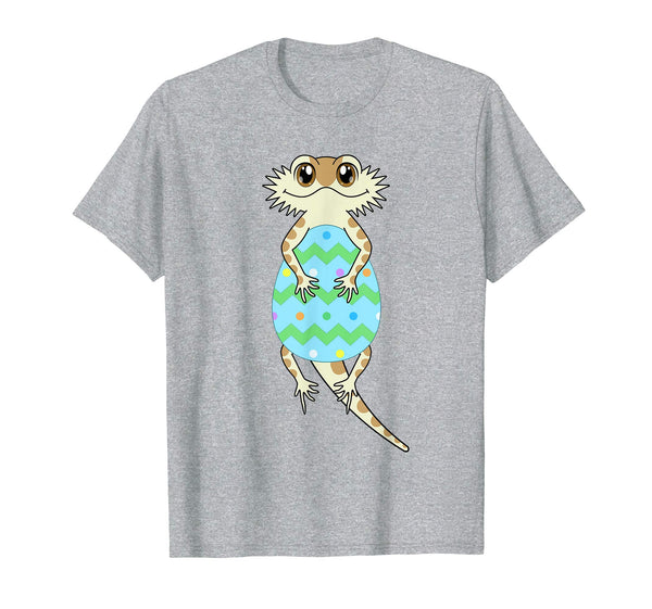 Bearded Dragon Easter Shirt Cartoon Cute Easter Egg