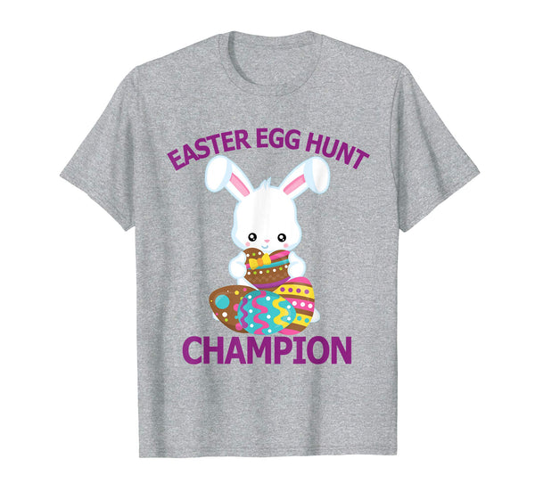 Easter Egg Hunt Champion T-Shirt Cute Bunny Rabbit Shirt