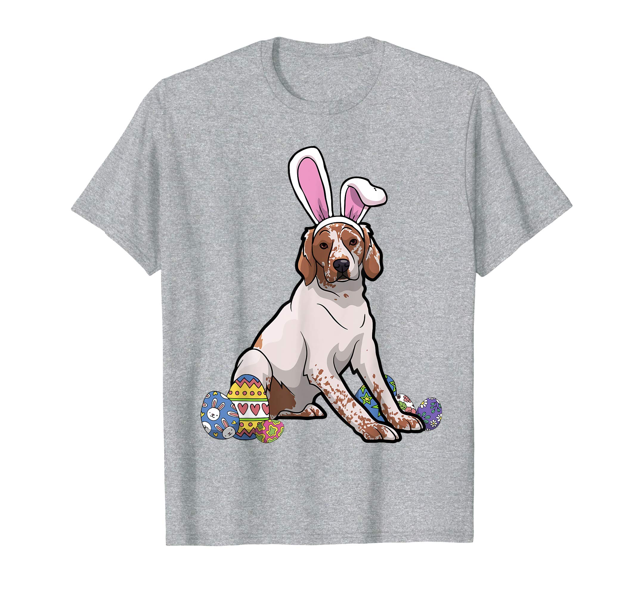 Brittany Dressed As Easter Bunny With Rabbit Ears T-Shirt