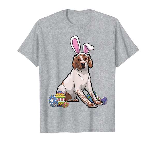 Brittany Dressed As Easter Bunny With Rabbit Ears T-Shirt