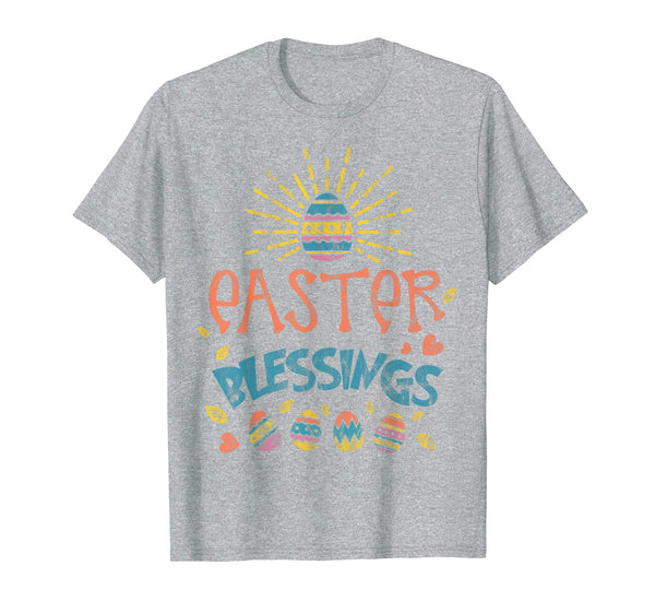 Easter Blessings Decorative Eggs T-Shirt Gift Women
