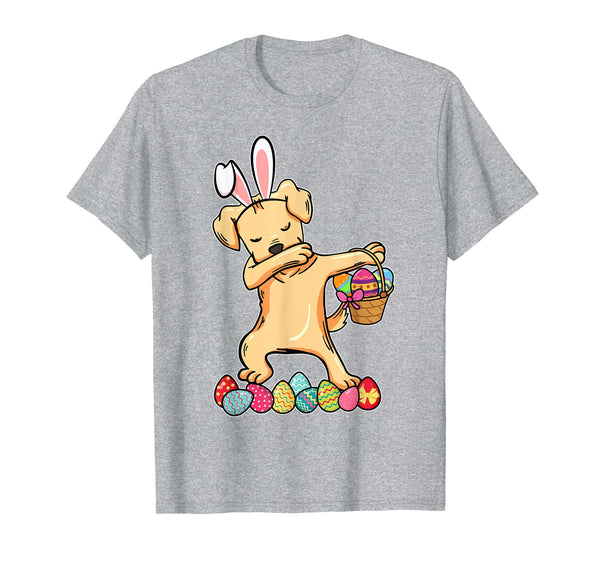 Labrador Retriever Dab Dabbing Easter Bunny Egg Basket Shirt