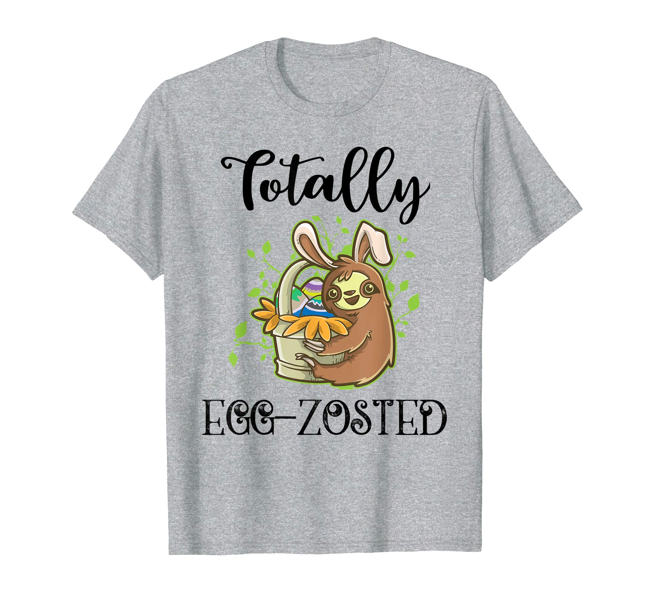 Sloth Easter T-Shirt For Lazy Tired People Adult Humor Gift