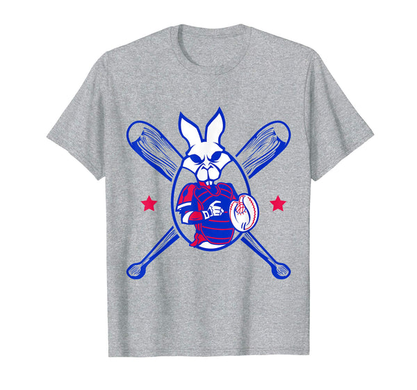 Baseball Player Easter Bunny T shirt, Tee for Softball Man