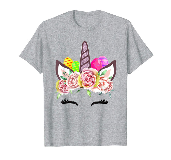 Unicorn Bunny Easter T-Shirt For Girls &amp; Women