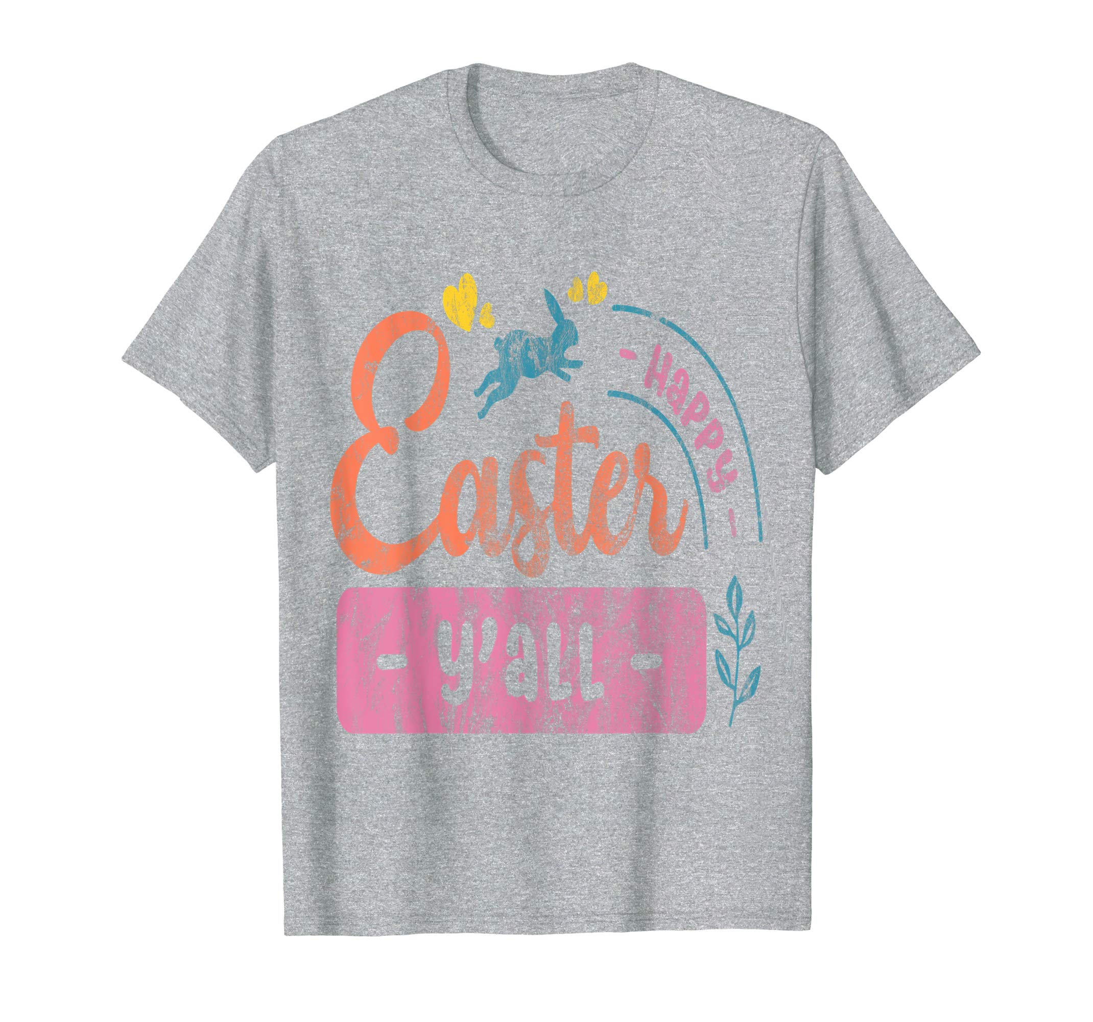 Happy Easter Y'all Bunny Easter T Shirt GIft Girls