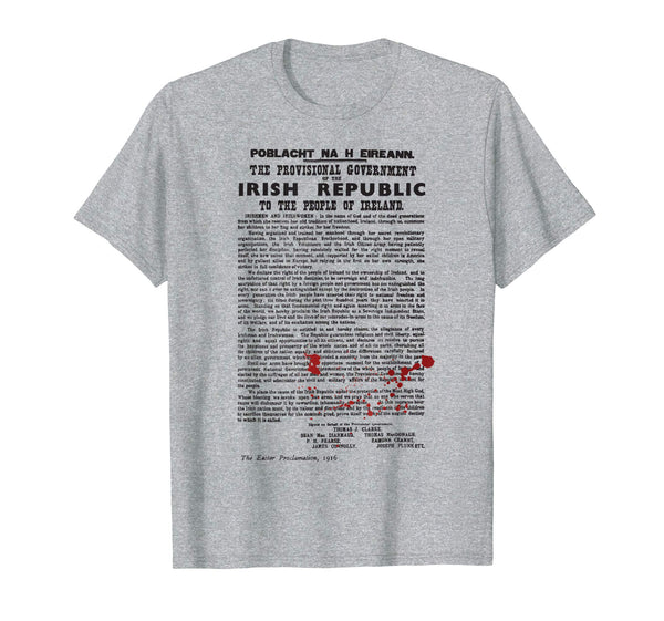 1916 Easter Rising Irish Republic Proclamation T-Shirt