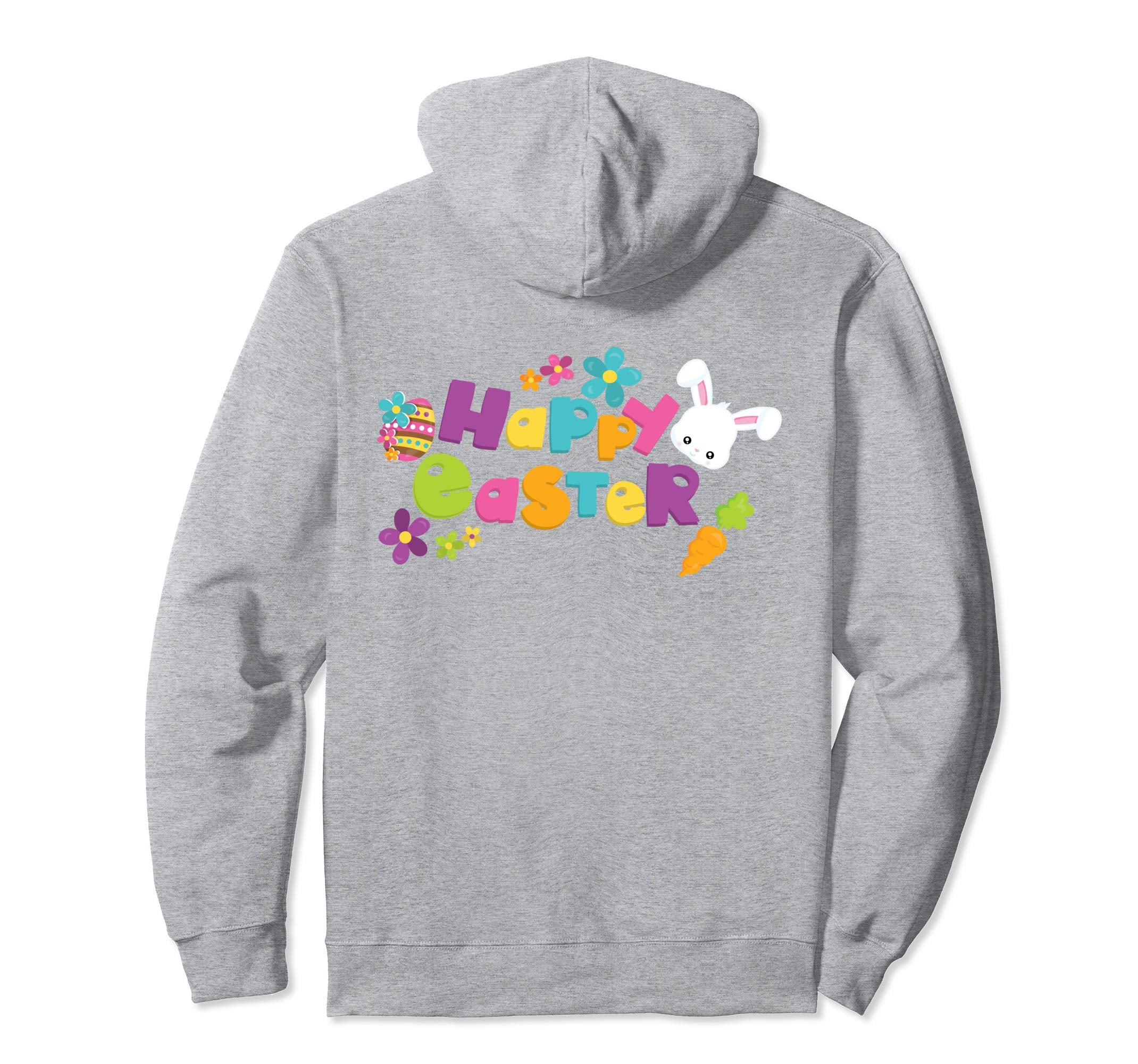 Happy Easter Shirt Cute Bunny Flower Carrots Hoody Hoodie