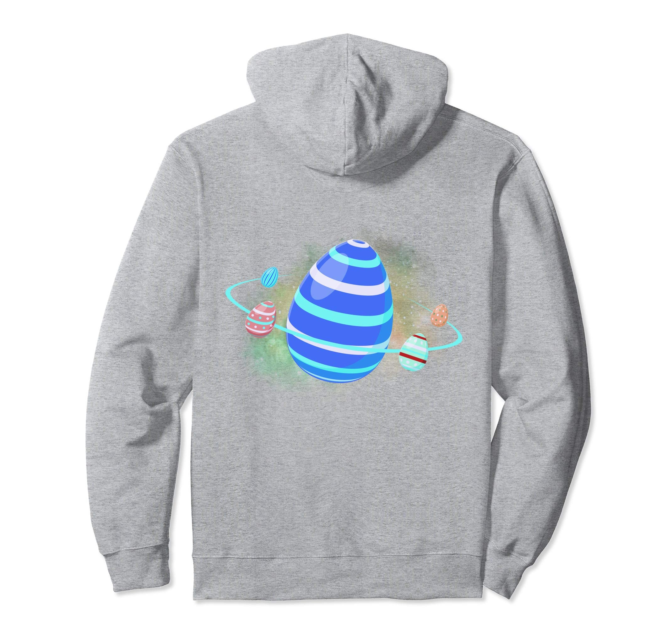 Egg Planet Space Easter Day T-Shirt