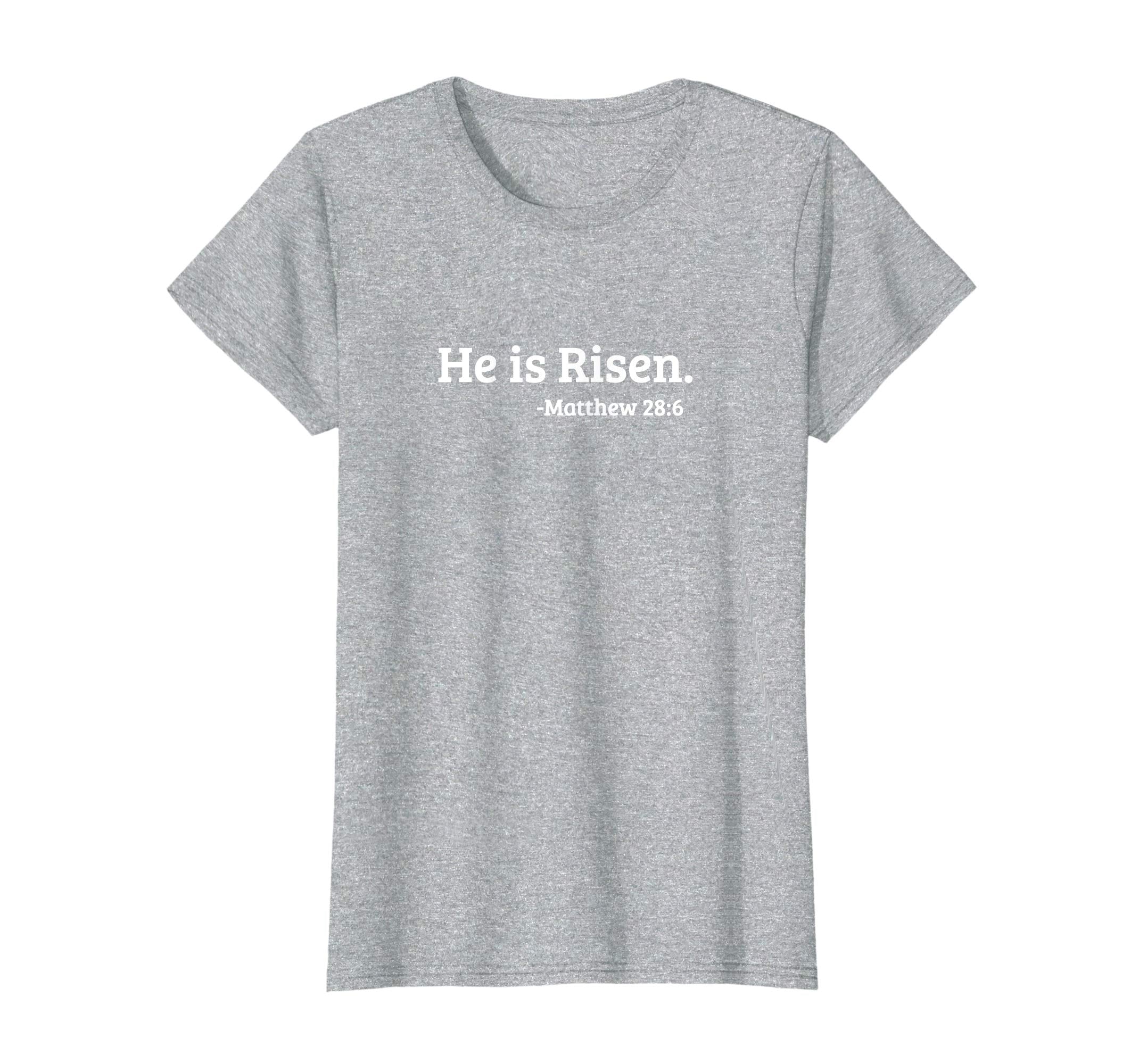 He is Risen. Matthew 28:6 Easter Resurrection T-Shirt