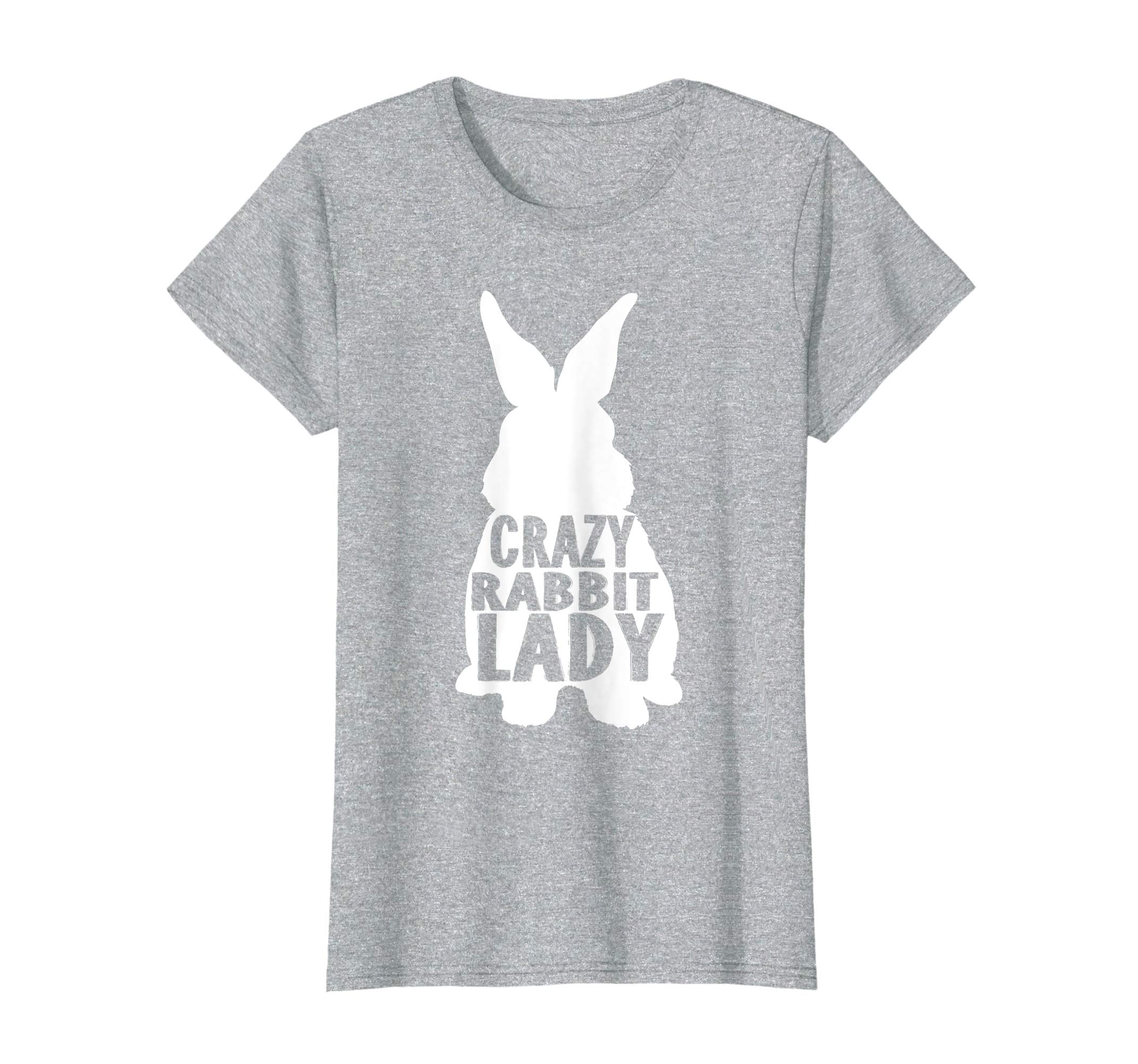 Crazy Rabbit Lady Shirt Cute Bunny Easter Gift T-Shirt