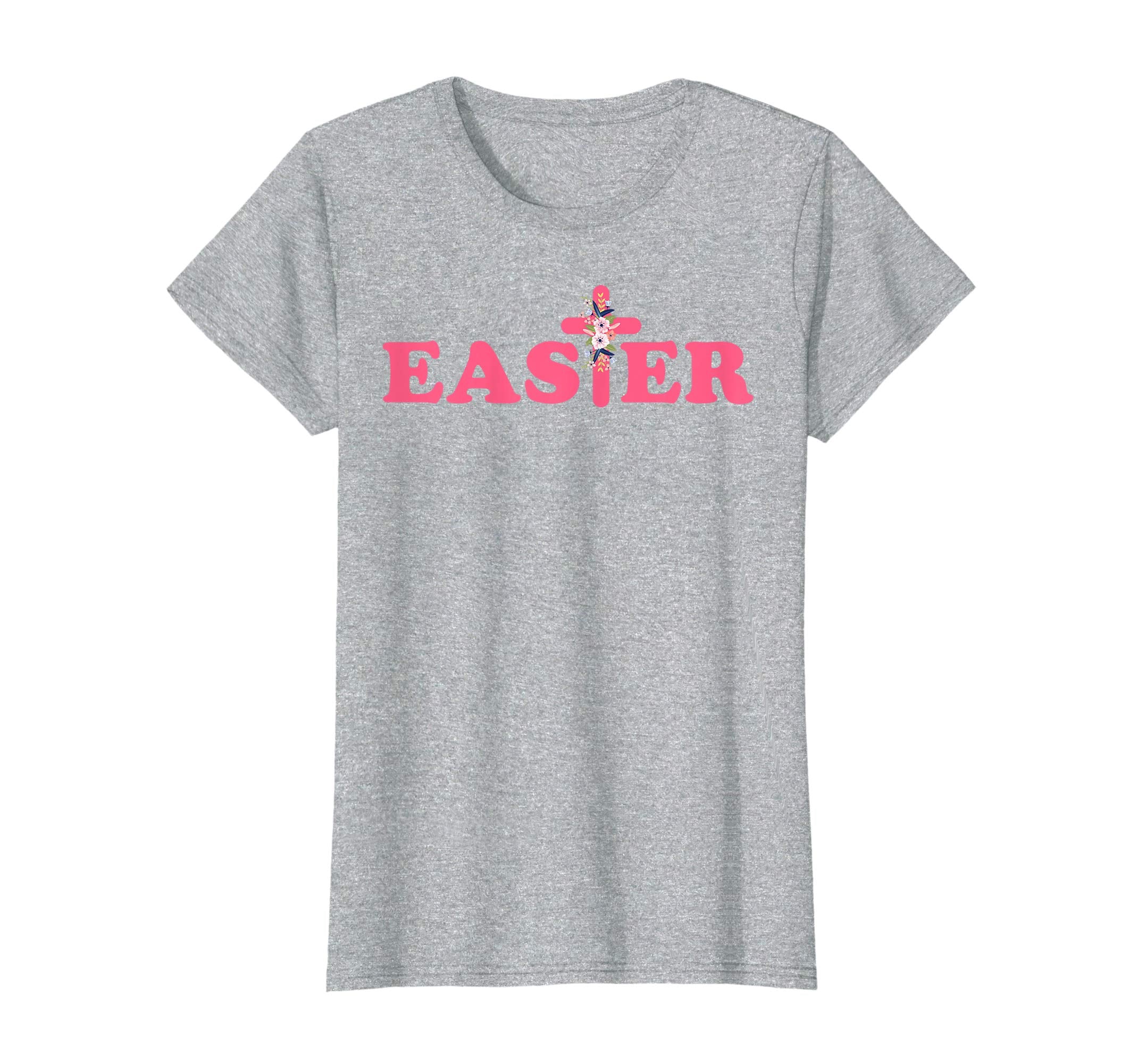 Easter Shirts for Women Religious Christian Cross Gift