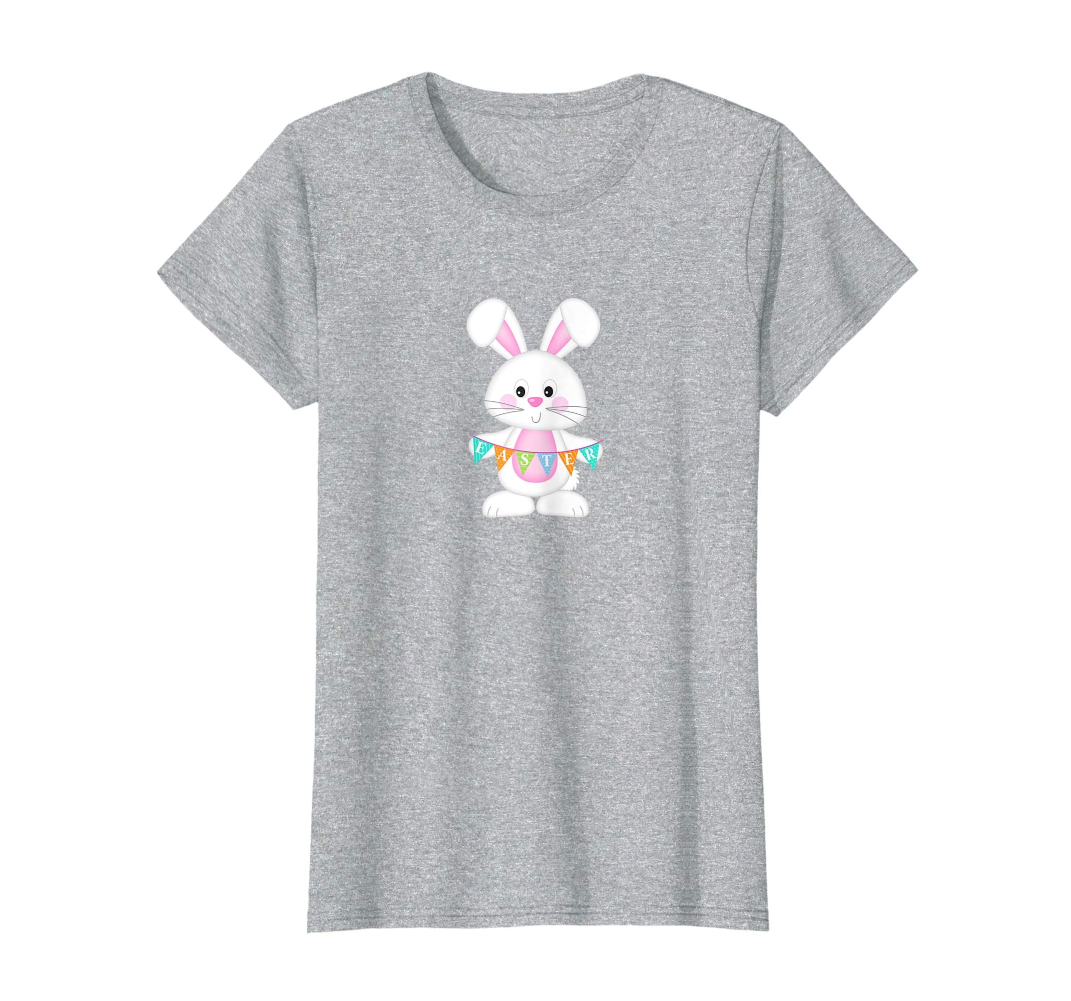 Cute Easter T-Shirt with Bunny and Easter Banner