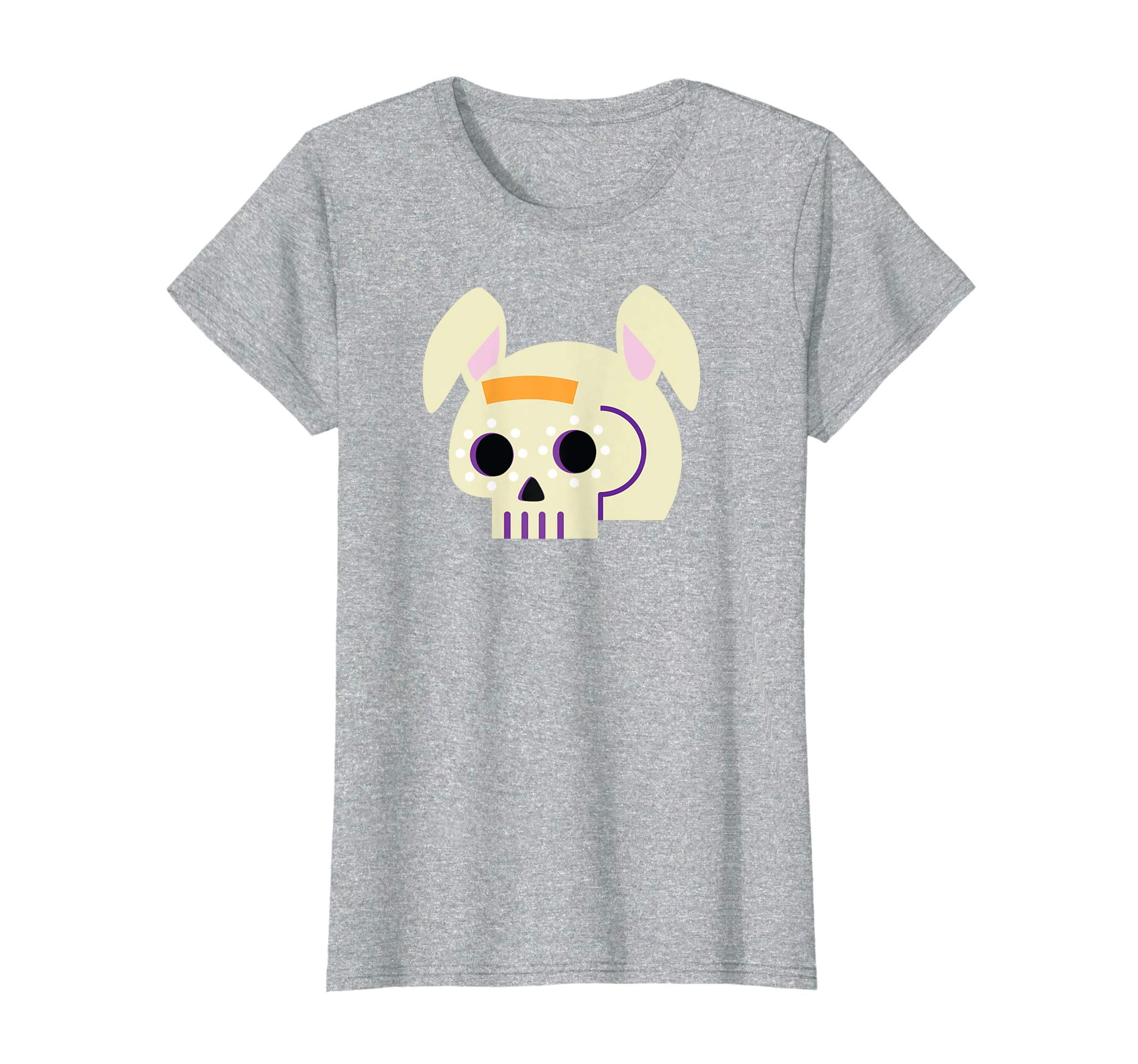 Sugar Skull Bunny Easter Party Shirt Dark