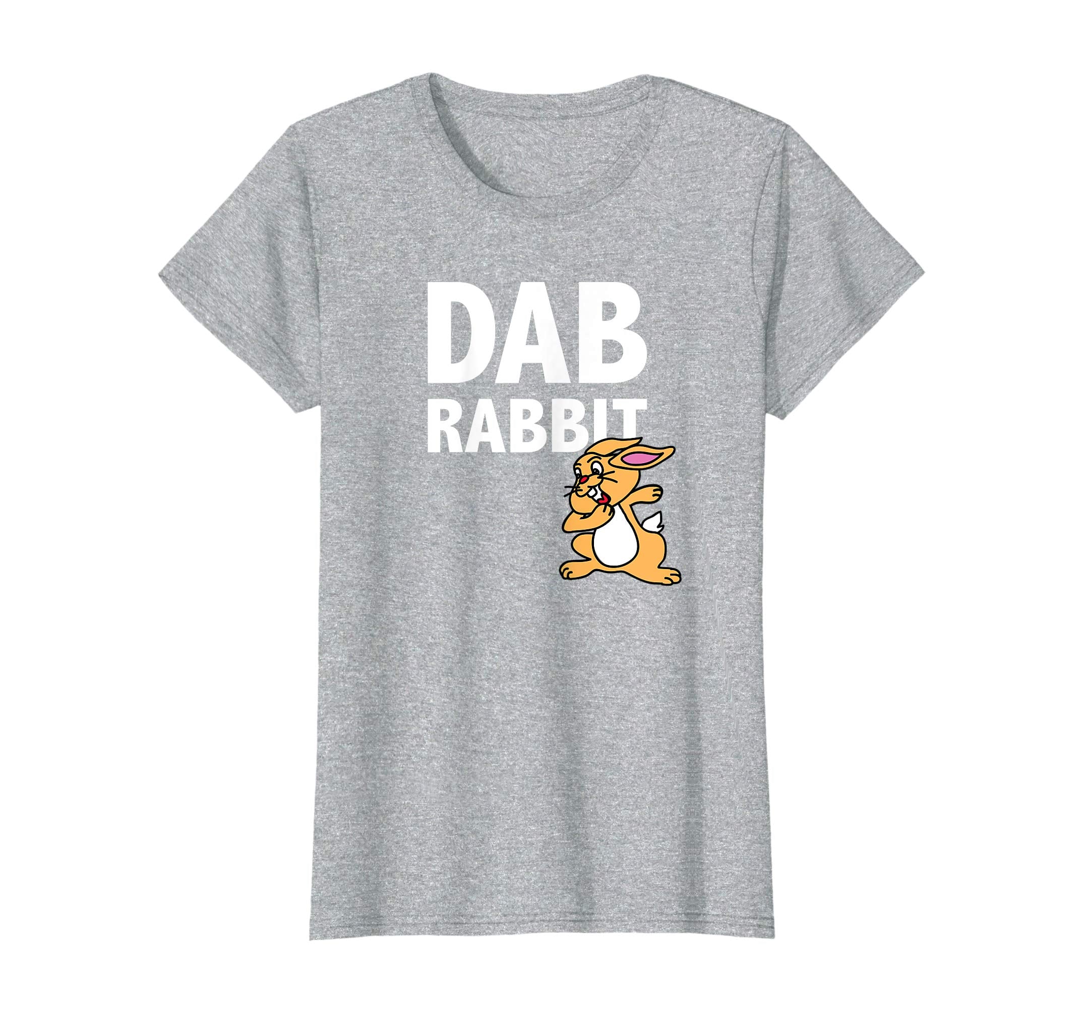 Funny Dabbing Rabbit Easter Tee Shirt Boys Girls Teens