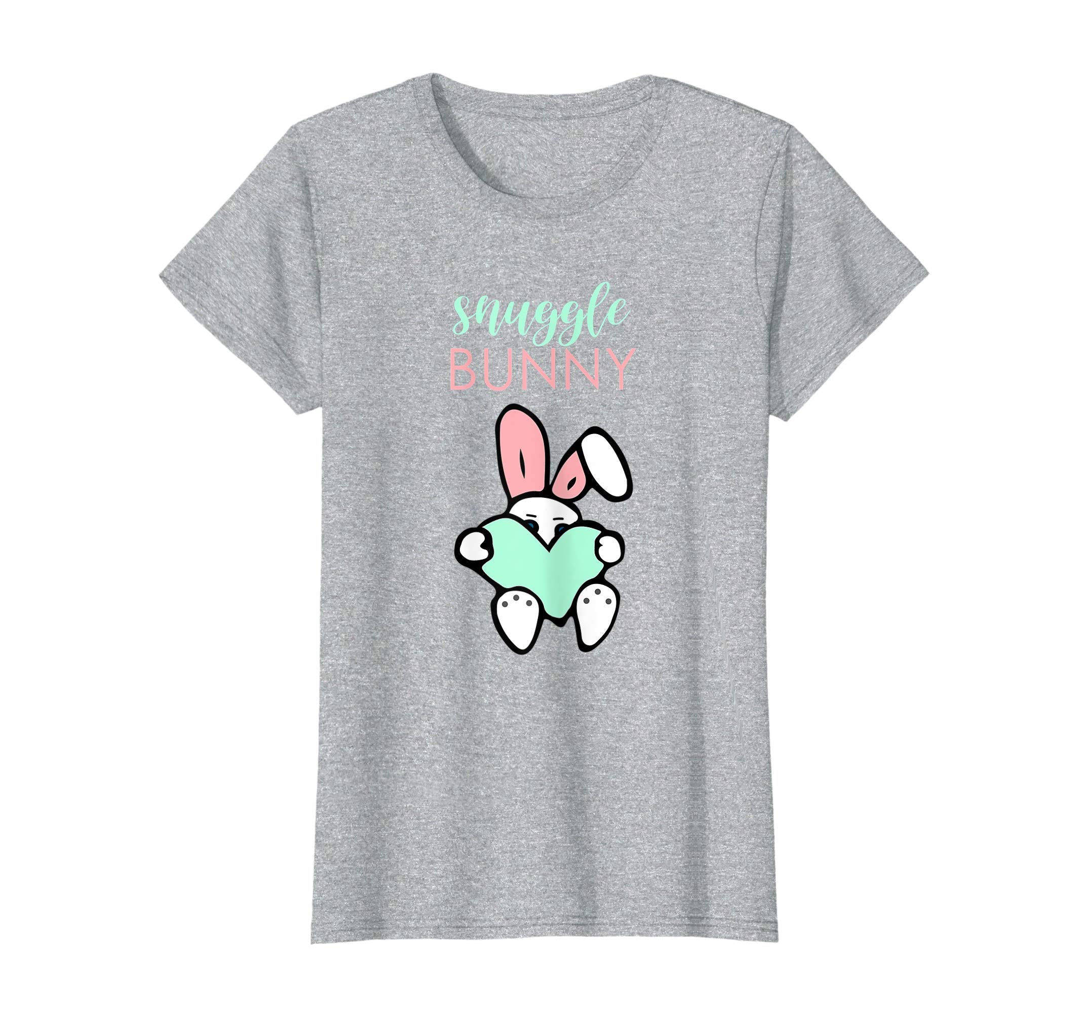Snuggle Bunny Cute Easter Rabbit T-Shirt Bunny Heart Gift