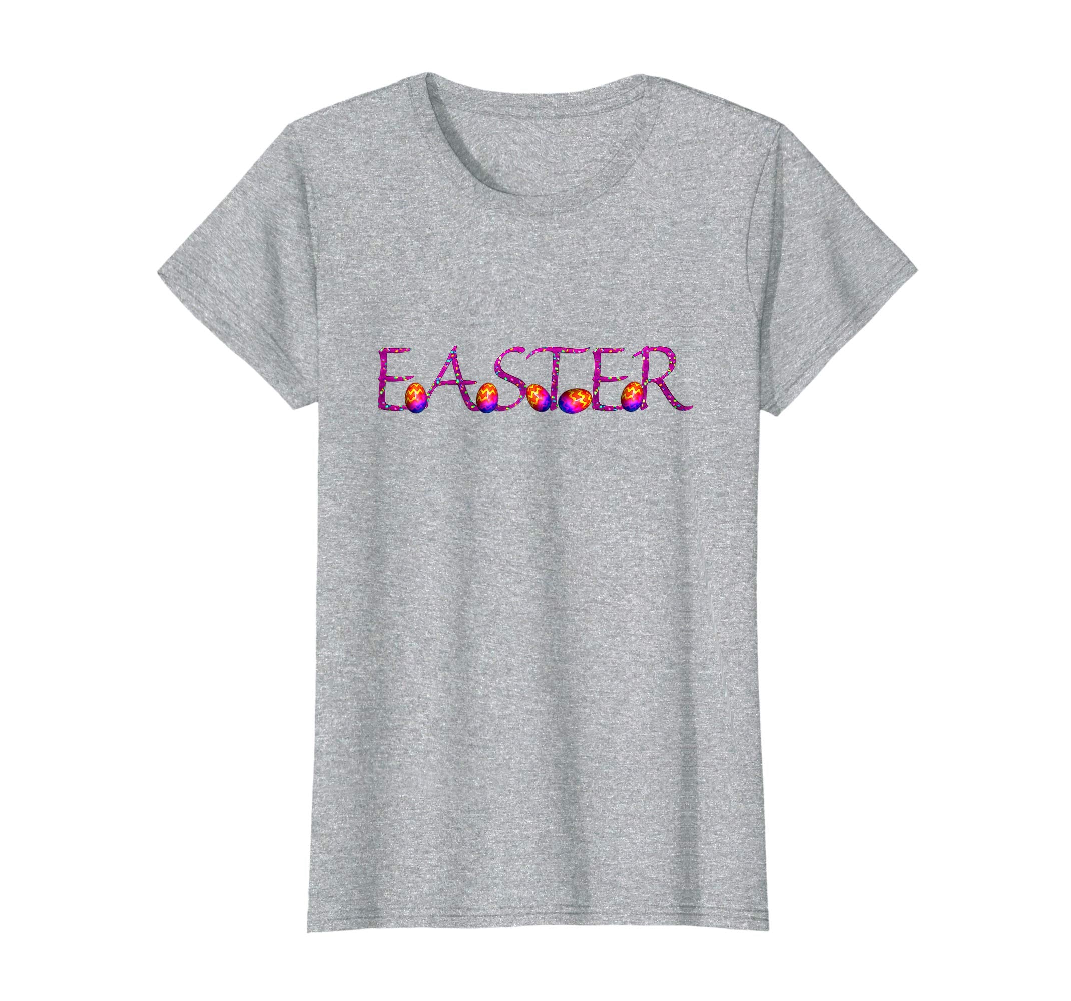 Happy Easter Holiday Shirt Decorative Calligraphy Easter Tee
