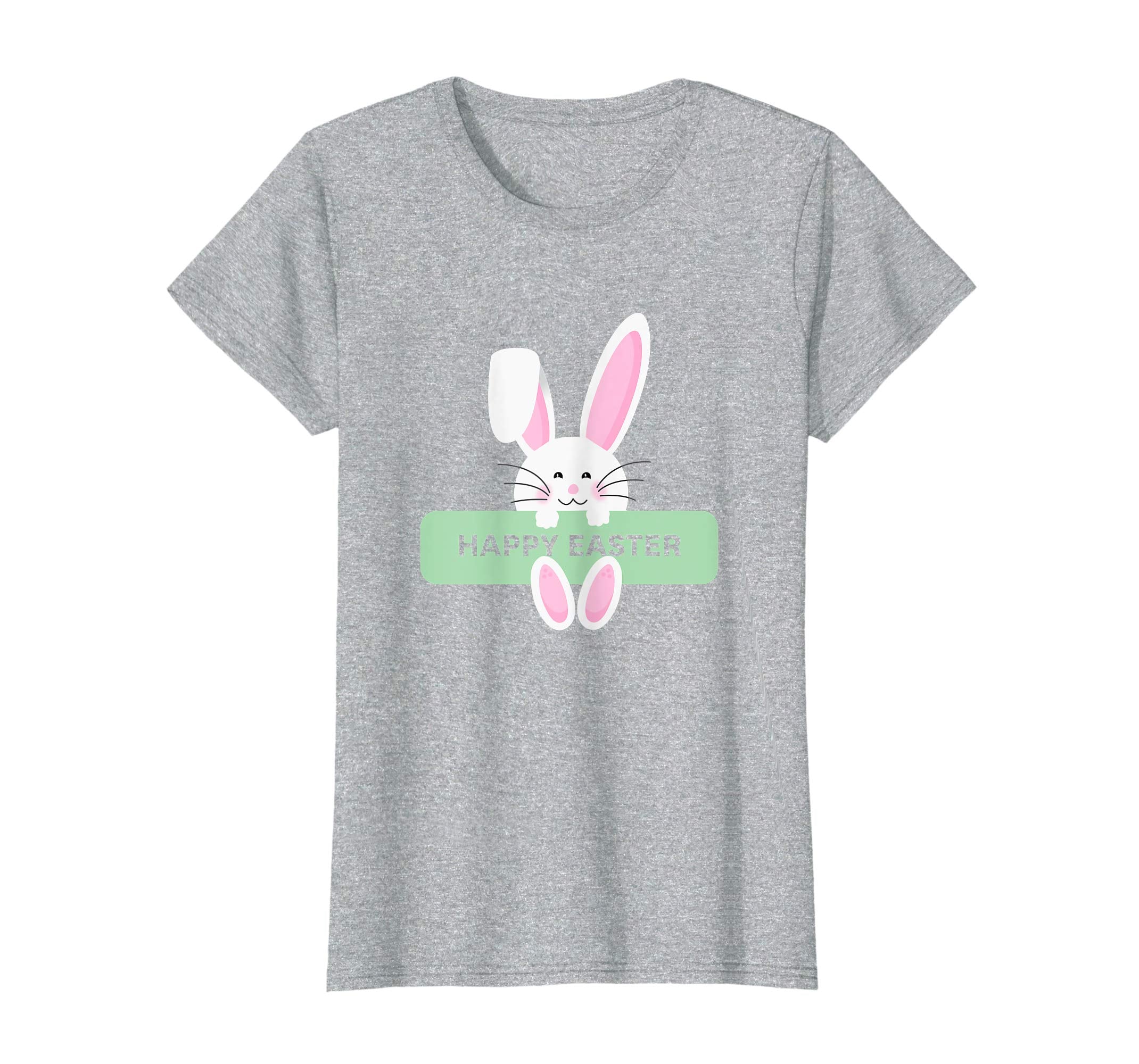 Happy Easter 2019 Cute Bunny With Happy Easter Sign