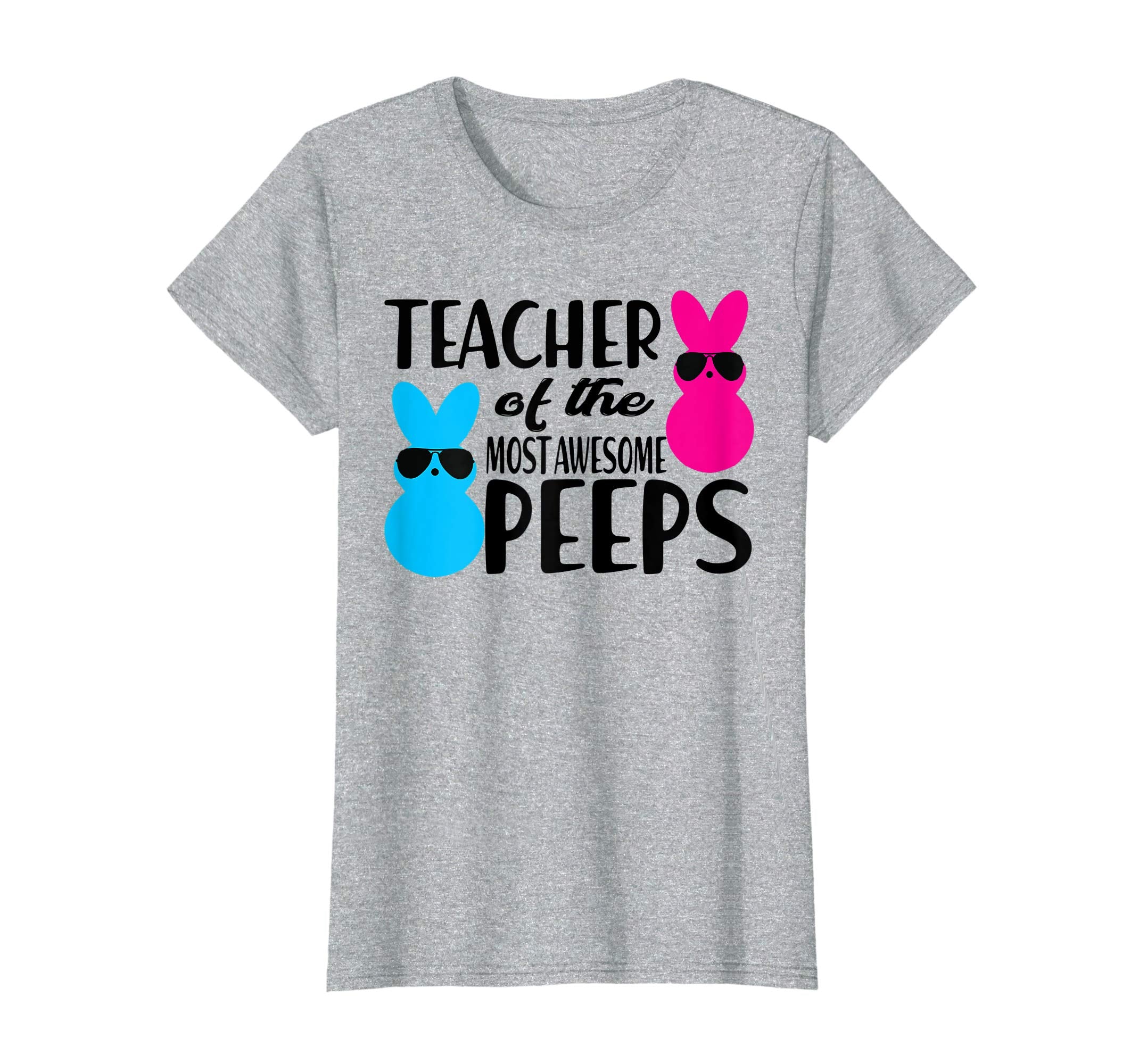 Teacher of The Most Awesome Peeps Easter Funny Gift Shirt