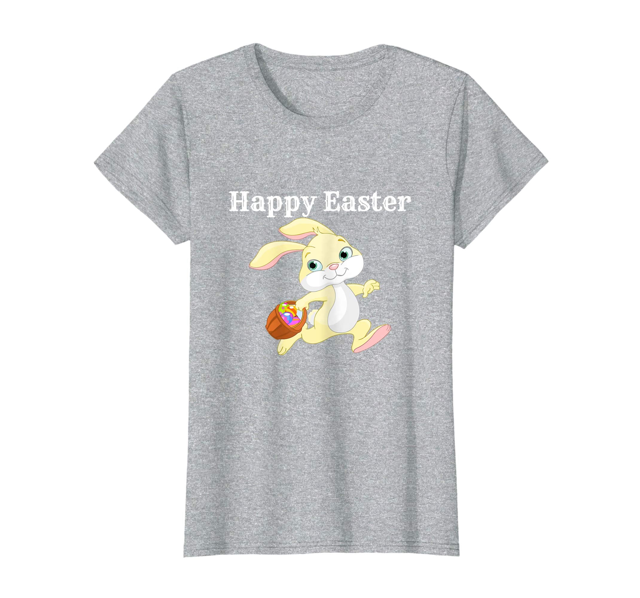 Happy Easter Spring Bunny Easter Egg Basket Cute T-Shirt