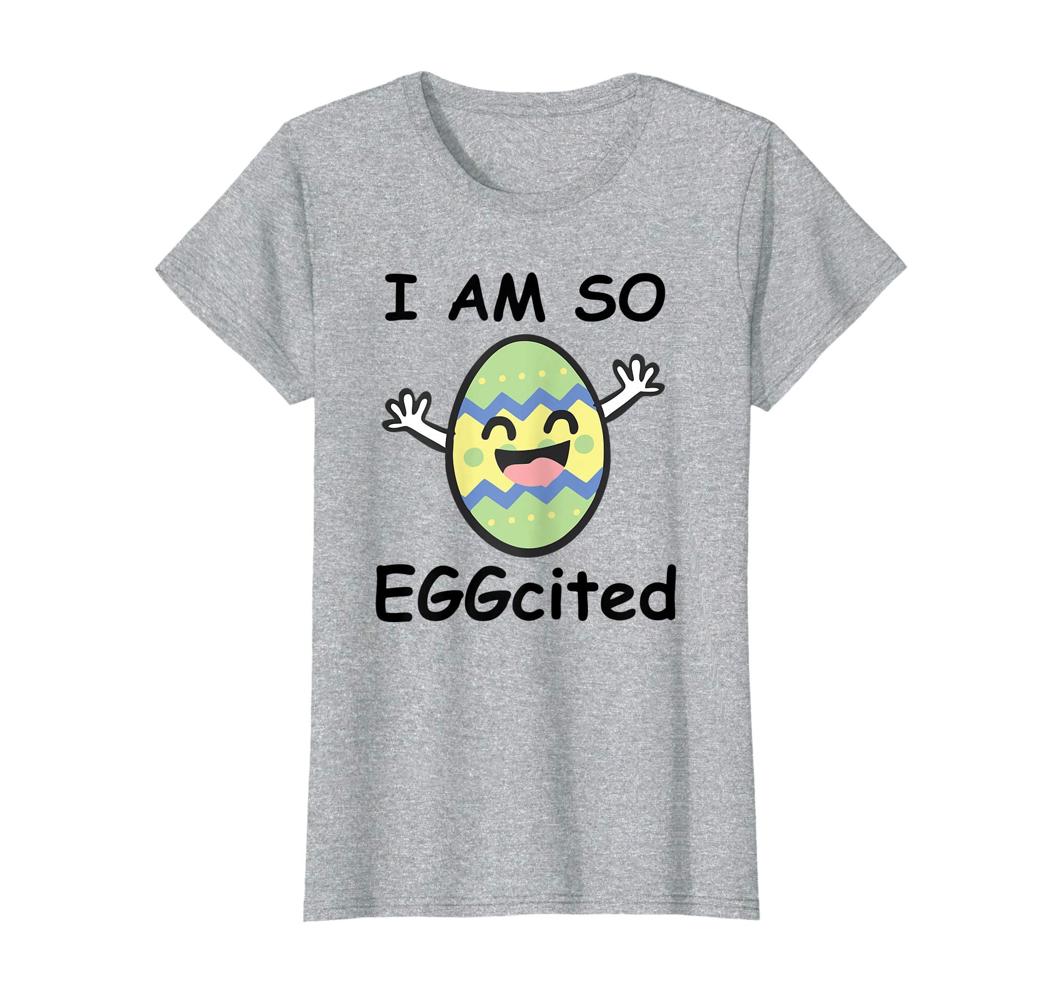 I am so EGGcited Funny Easter Bunny Ears for Boy Girl Shirt