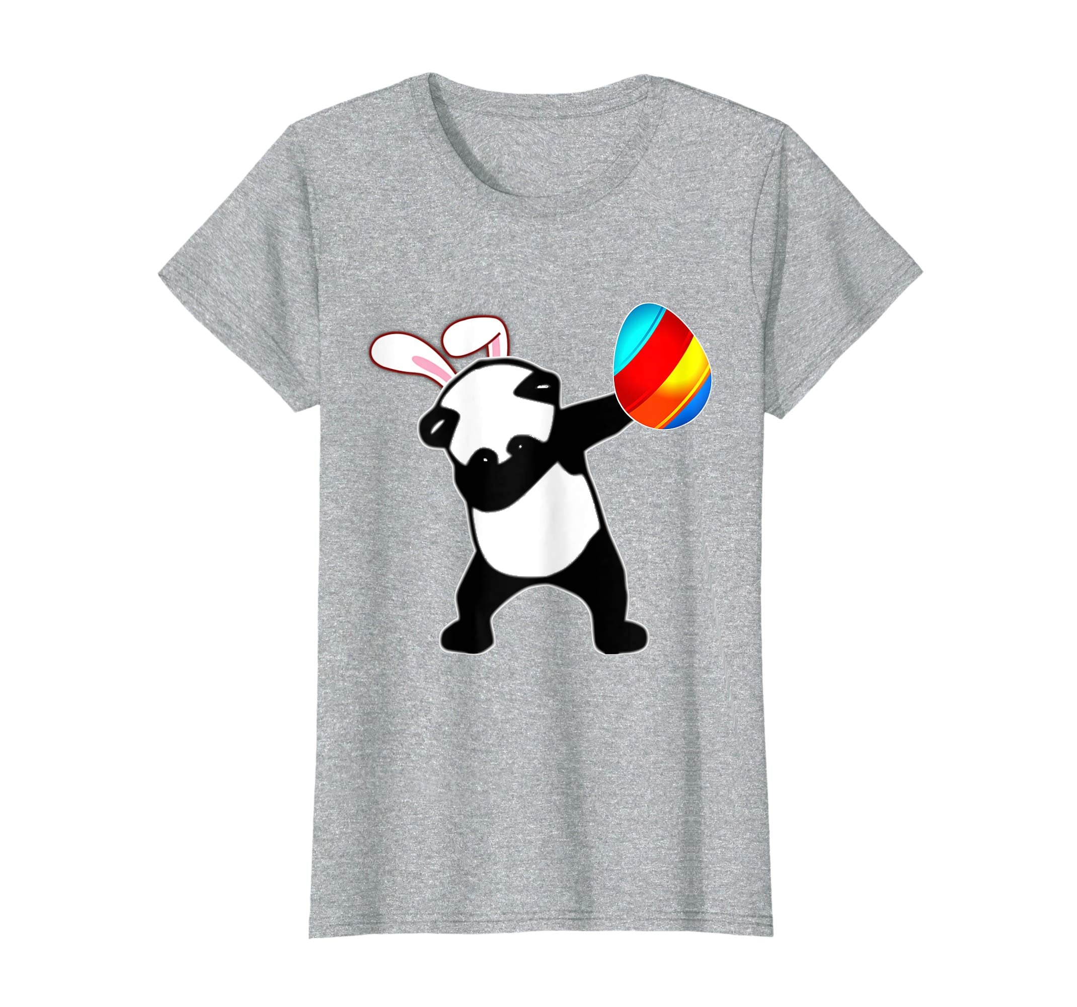 Easter Bunny Dabbing Panda Bear Tshirt Egg Ears Gift