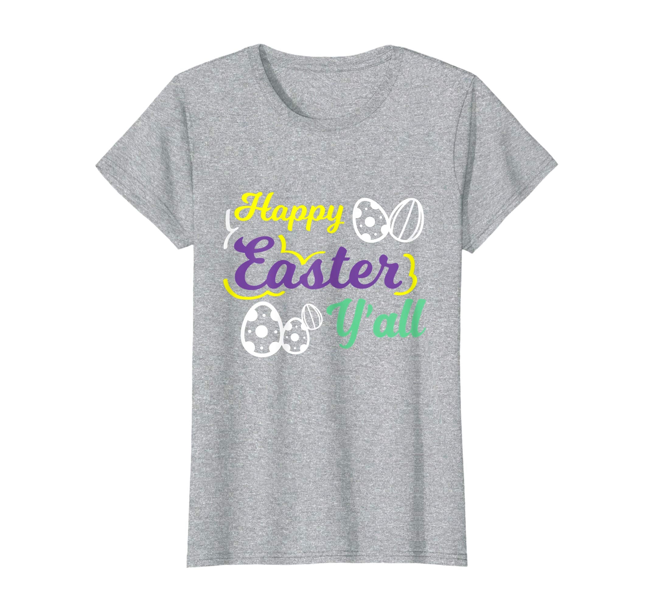 Happy Easter Y'All Easter Multicolor Easter Egg Gift T-Shirt