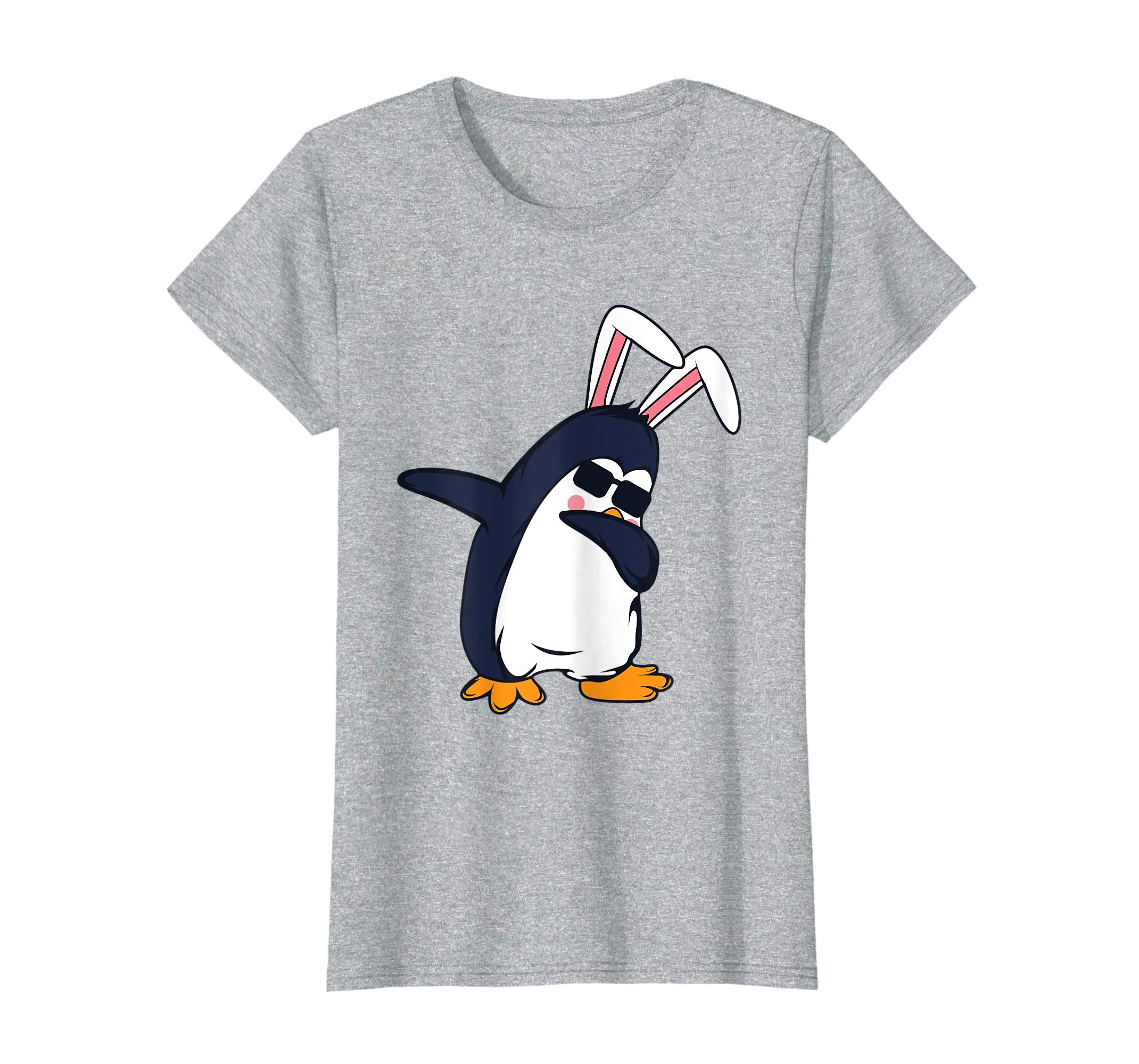 Dabbing Penguin Easter Bunny Dab Costume T-Shirt