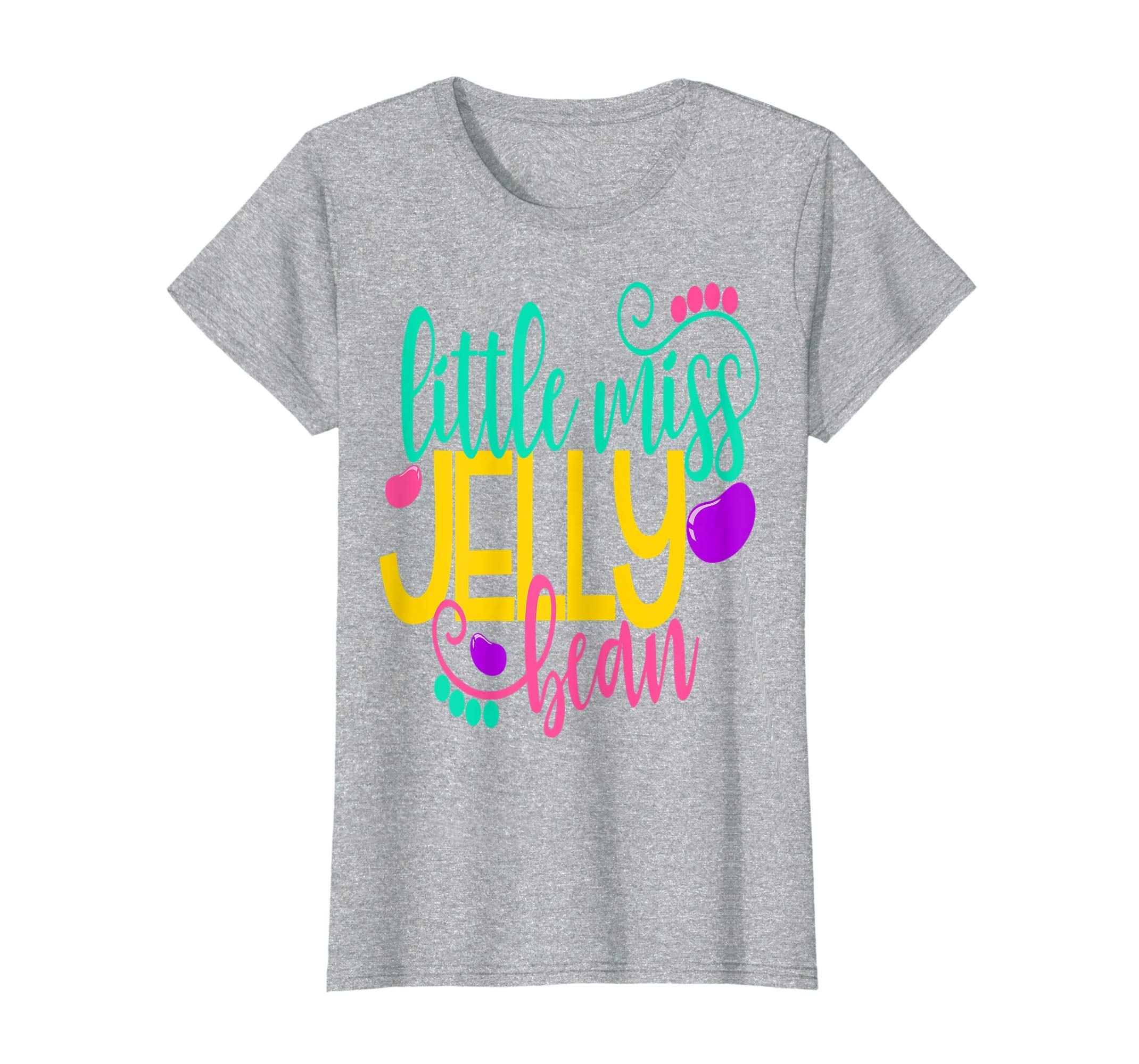 Girls Easter Shirt Kids LittleMiss Jelly Bean Daughter Cute