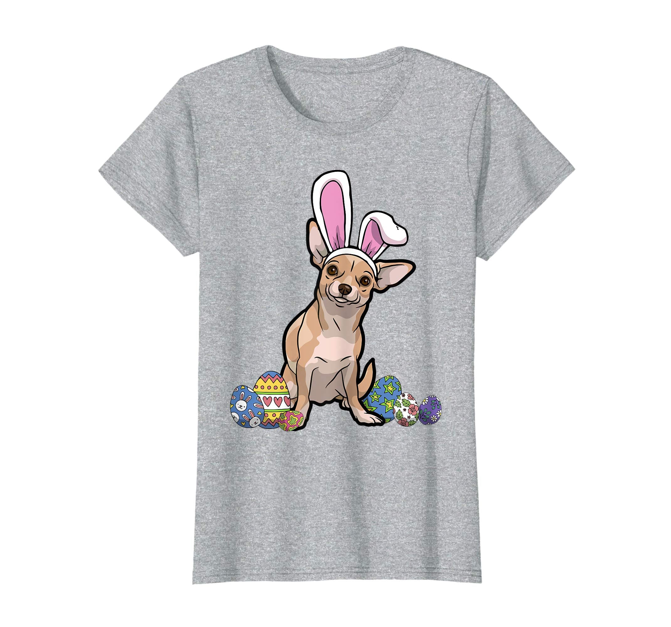 Chihuahua Dressed As Easter Bunny With Rabbit Ears T-Shirt