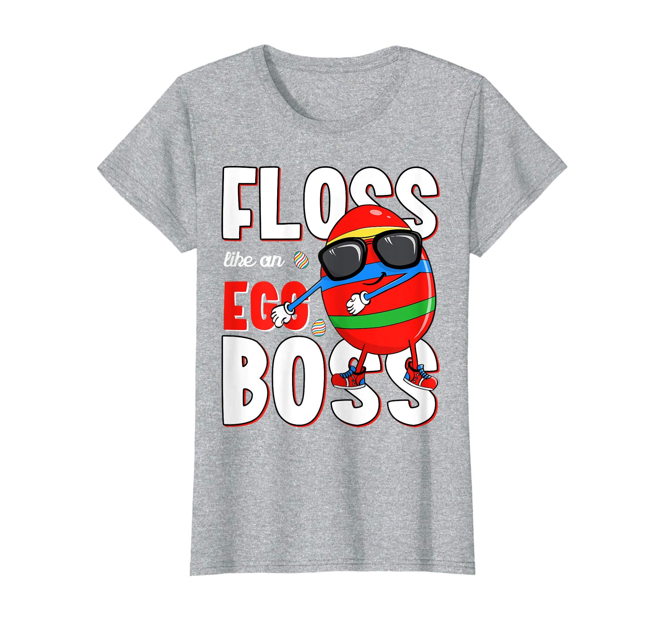 Floss Like a Boss Easter T-shirt Funny Flossing Dance Egg