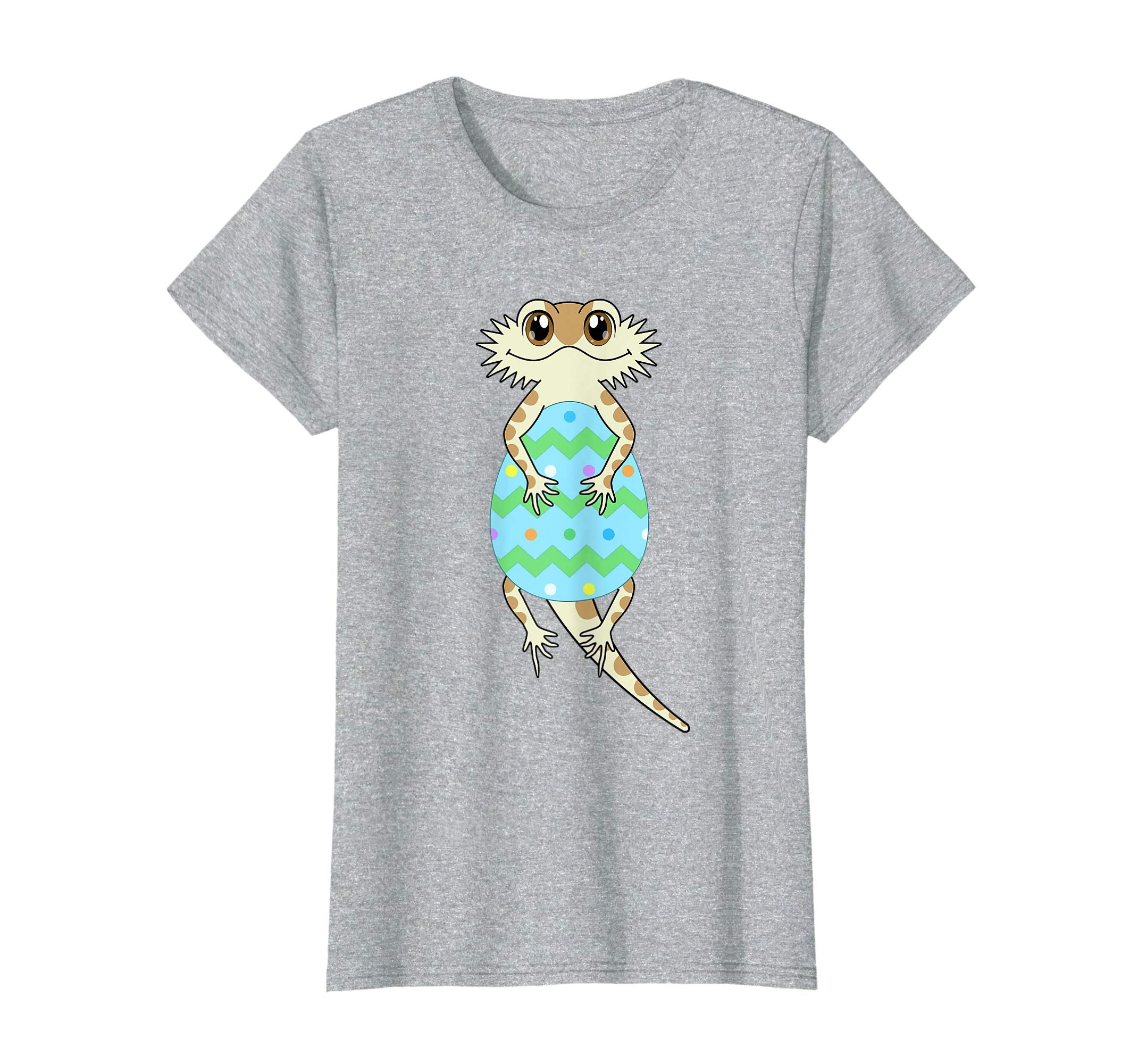 Bearded Dragon Easter Shirt Cartoon Cute Easter Egg