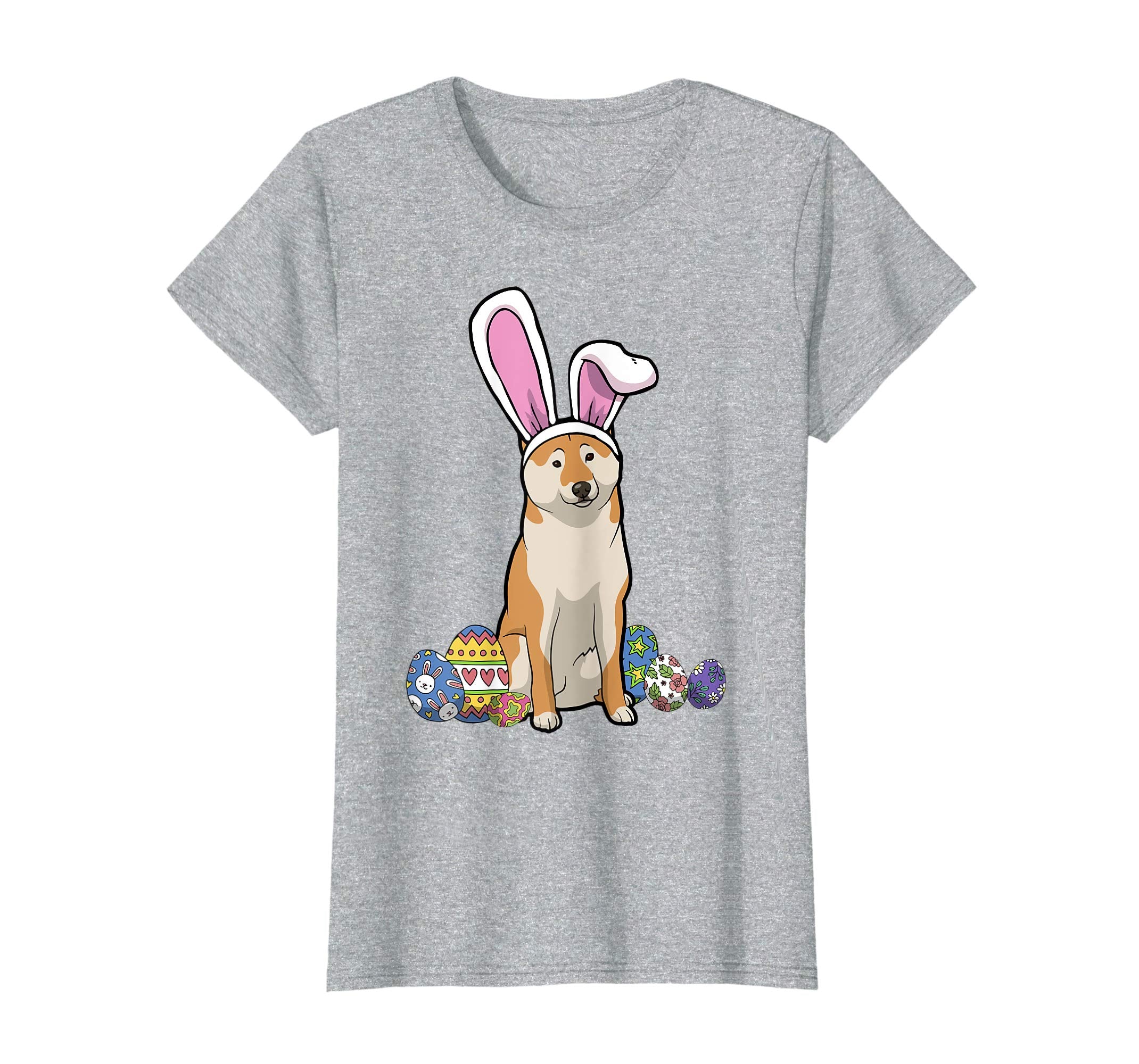 Shiba Inu Dressed As Easter Bunny With Rabbit Ears T-Shirt