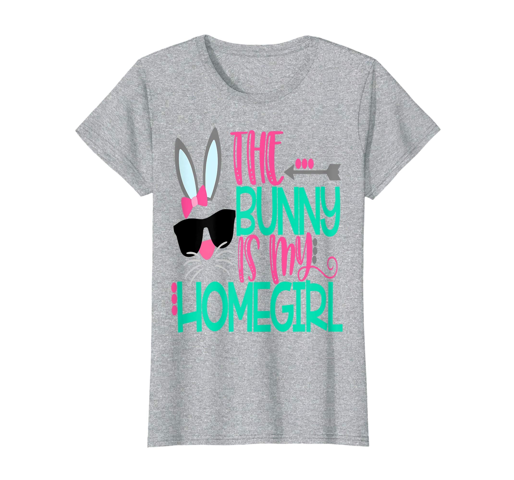 The Easter Bunny Is My Homegirl Shirt Cute Kids School Girls