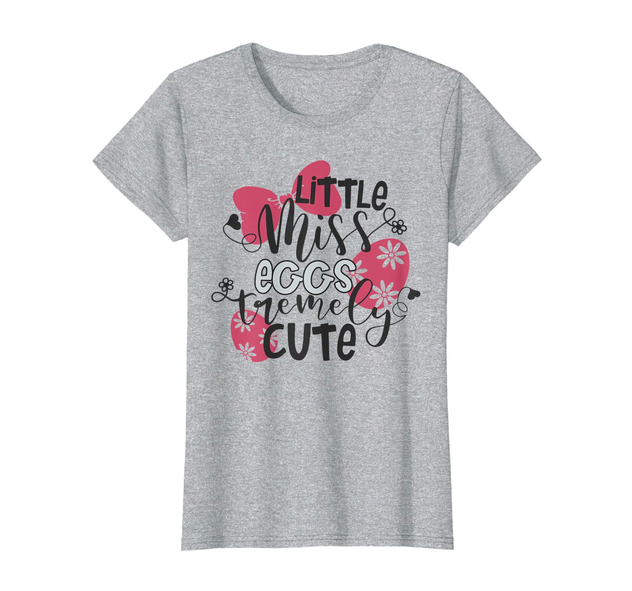 Easter Gifts T-Shirt Little Miss Eggstremely Cute Tee Kids