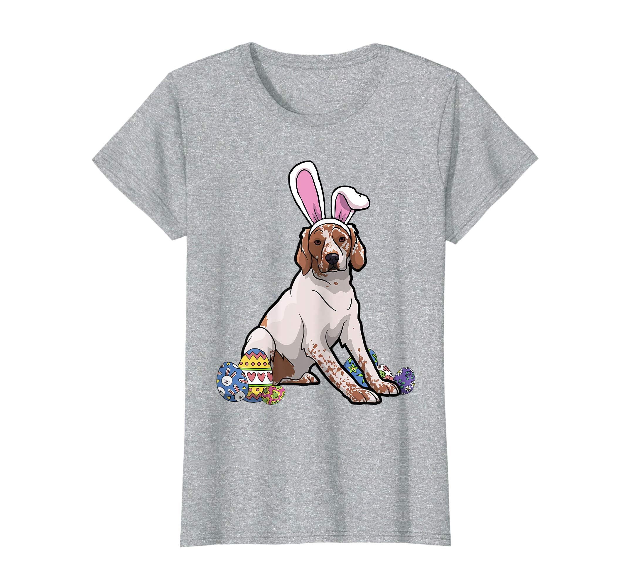 Brittany Dressed As Easter Bunny With Rabbit Ears T-Shirt