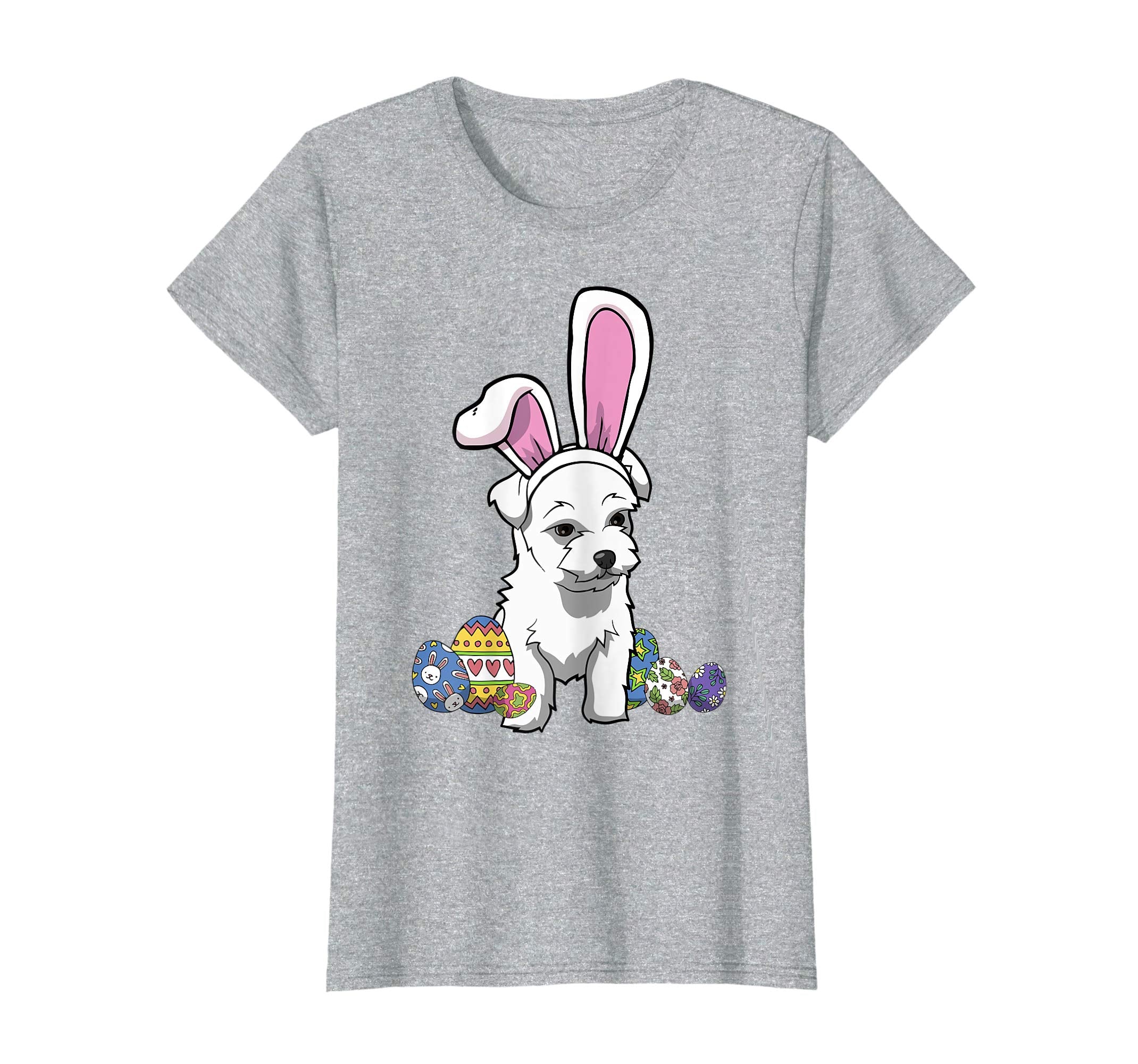 Havanese Dressed As Easter Bunny With Rabbit Ears T-Shirt